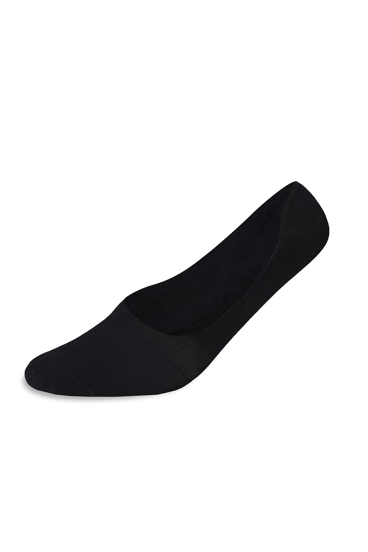 Hemington Bambu Karışımlı Görünmez Siyah Çorap