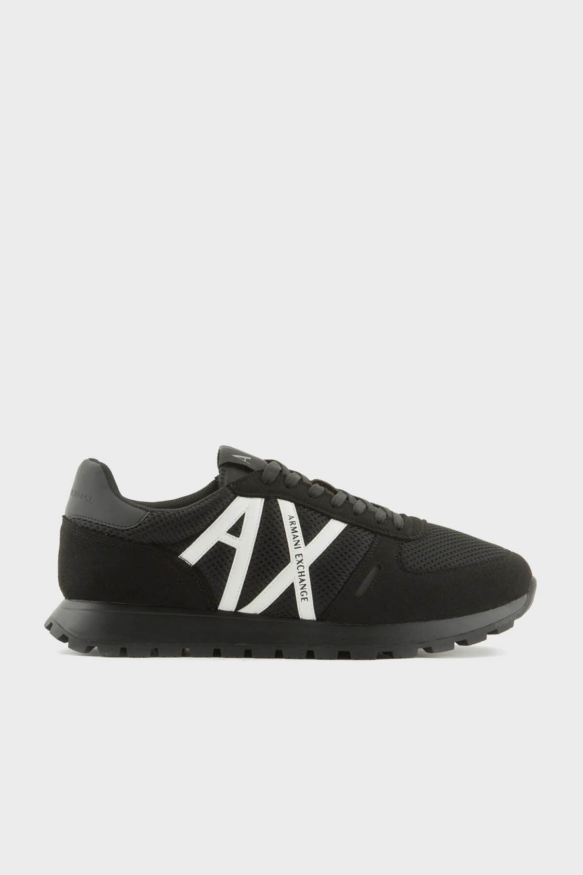 Armani Exchange Logolu Bağlamalı Spor Ayakkabı Erkek Ayakkabı Xux169 Xv660 N814