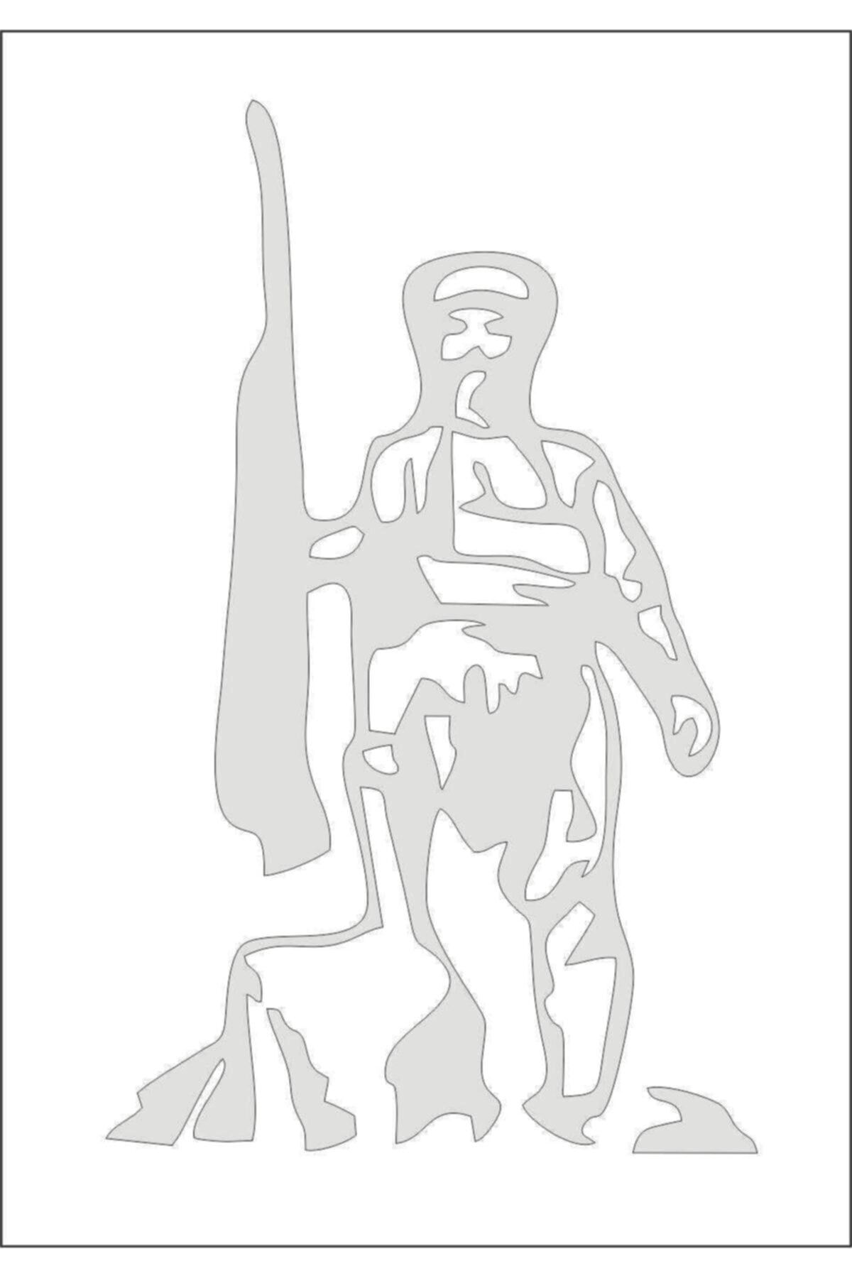 Zeybek Efe Izmir Aydın Ege Şeffaf Sticker (40x25 Cm) 00892_0