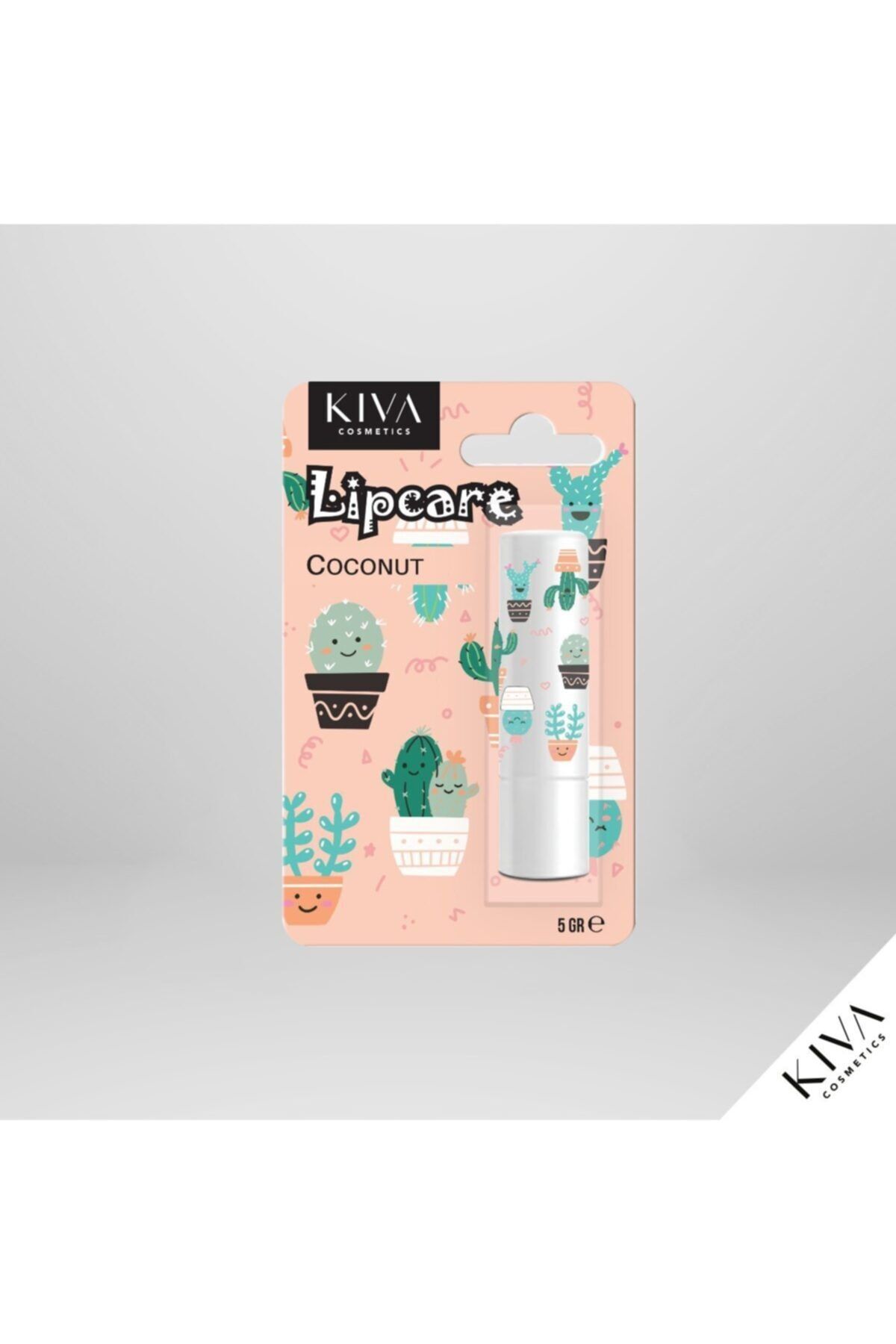 Kiva Lipcare Coconut 5ml Hindistan Cevizi