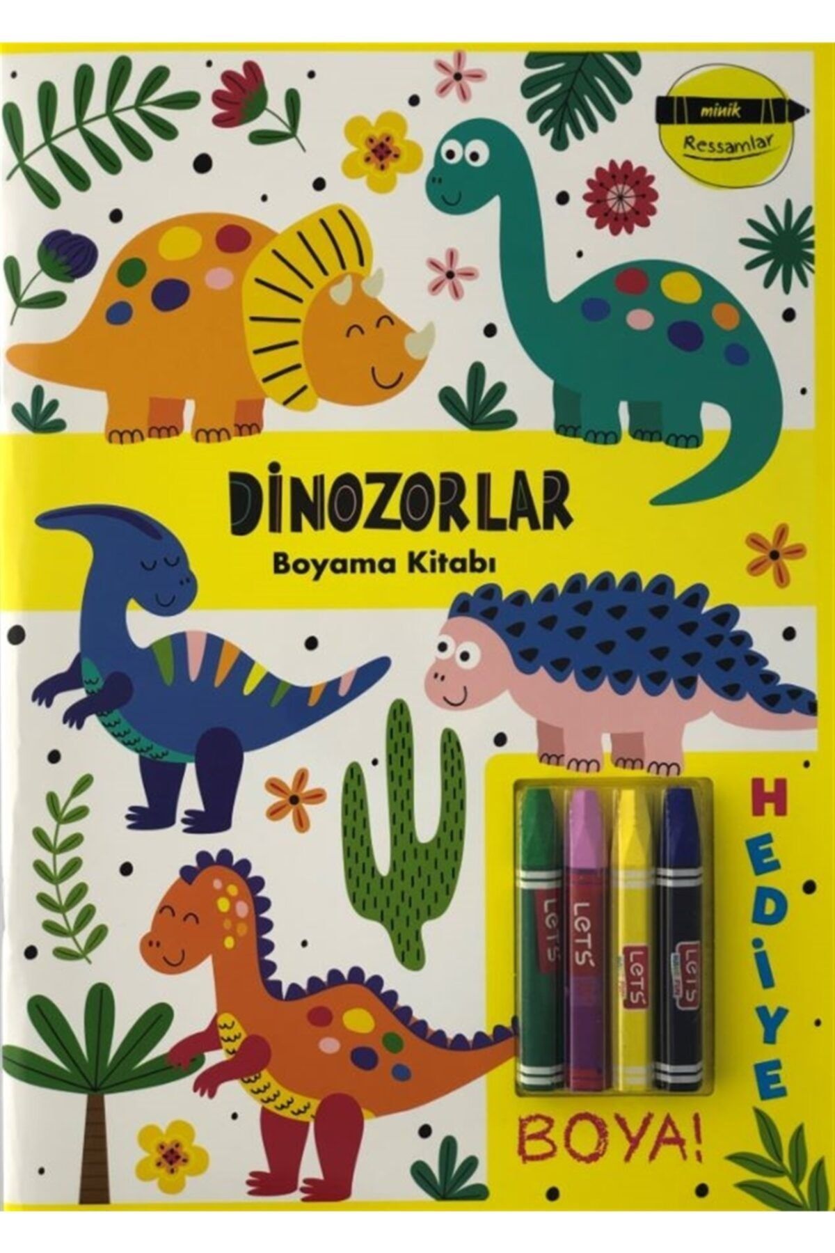 Doğan Egmont Yayıncılık Dinozorlar Boyama Kitabı - Minik Ressamlar / Kolektif / Doğan Egmont Yayıncılık / 9786050982565