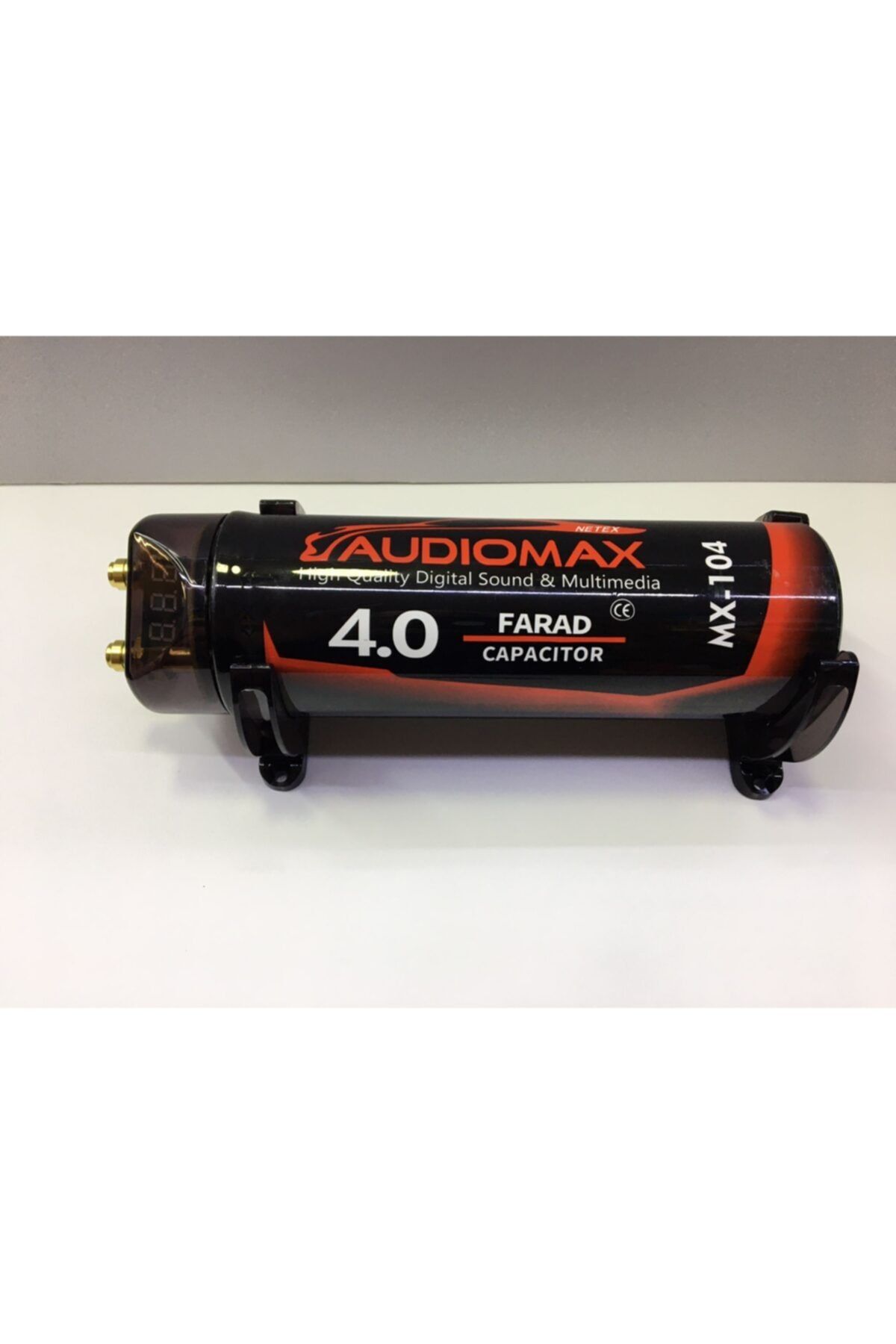 Audiomax Mx-104 4 Farad Power Kapasitör Güçlü Tesisatlar Için Üretilmiştir Akünüze Kıymayın!