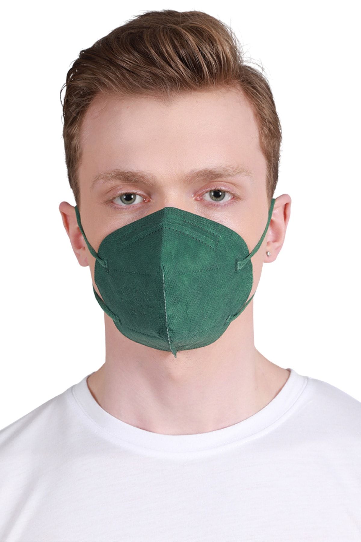 FAMEX MASK Ffp2 Nr Medikal Maske 10'lu Yeşil Tekli Paket