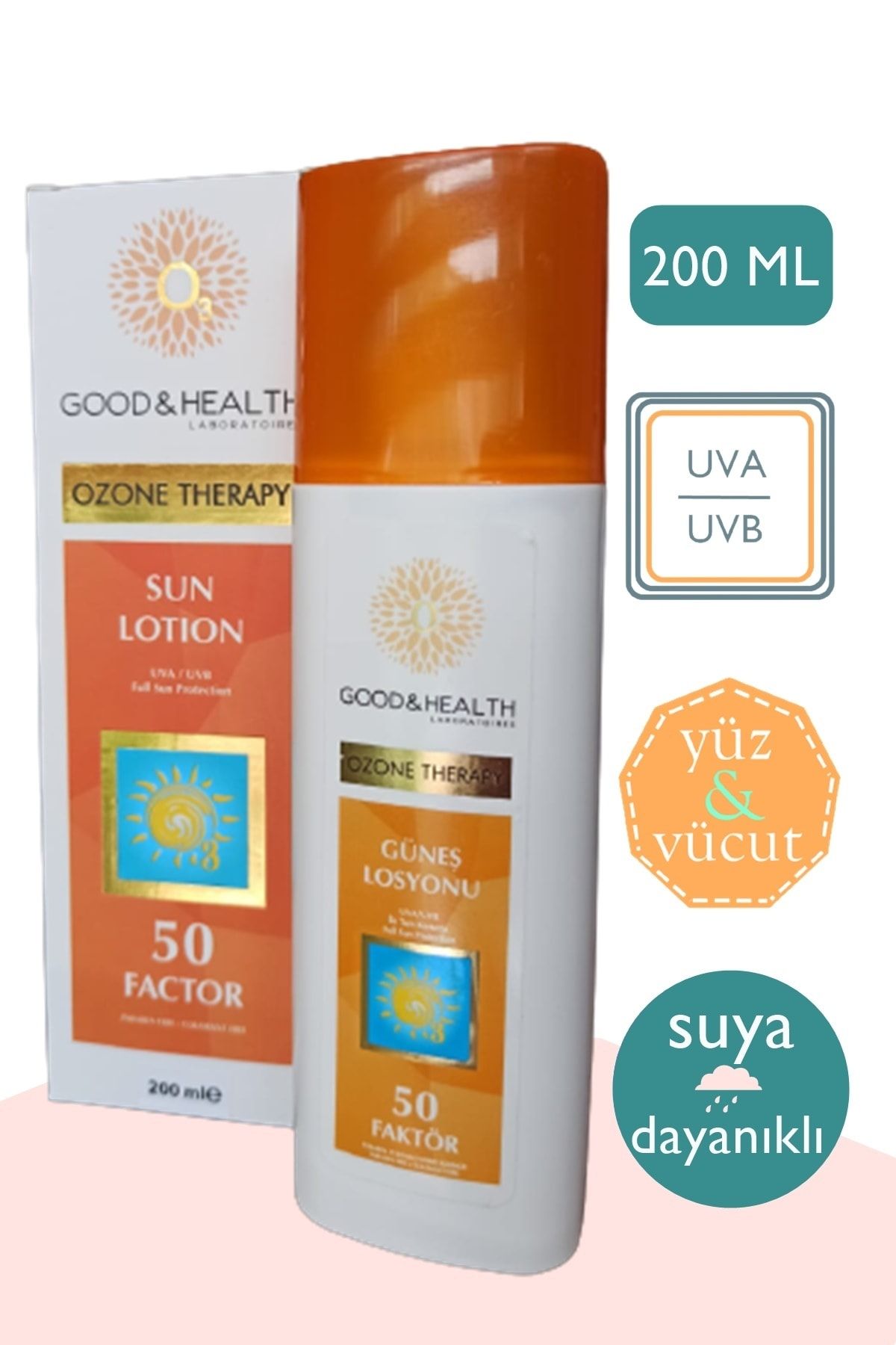 Good & Health Ozonlu Güneş Losyonu 50 Spf - 200 ml