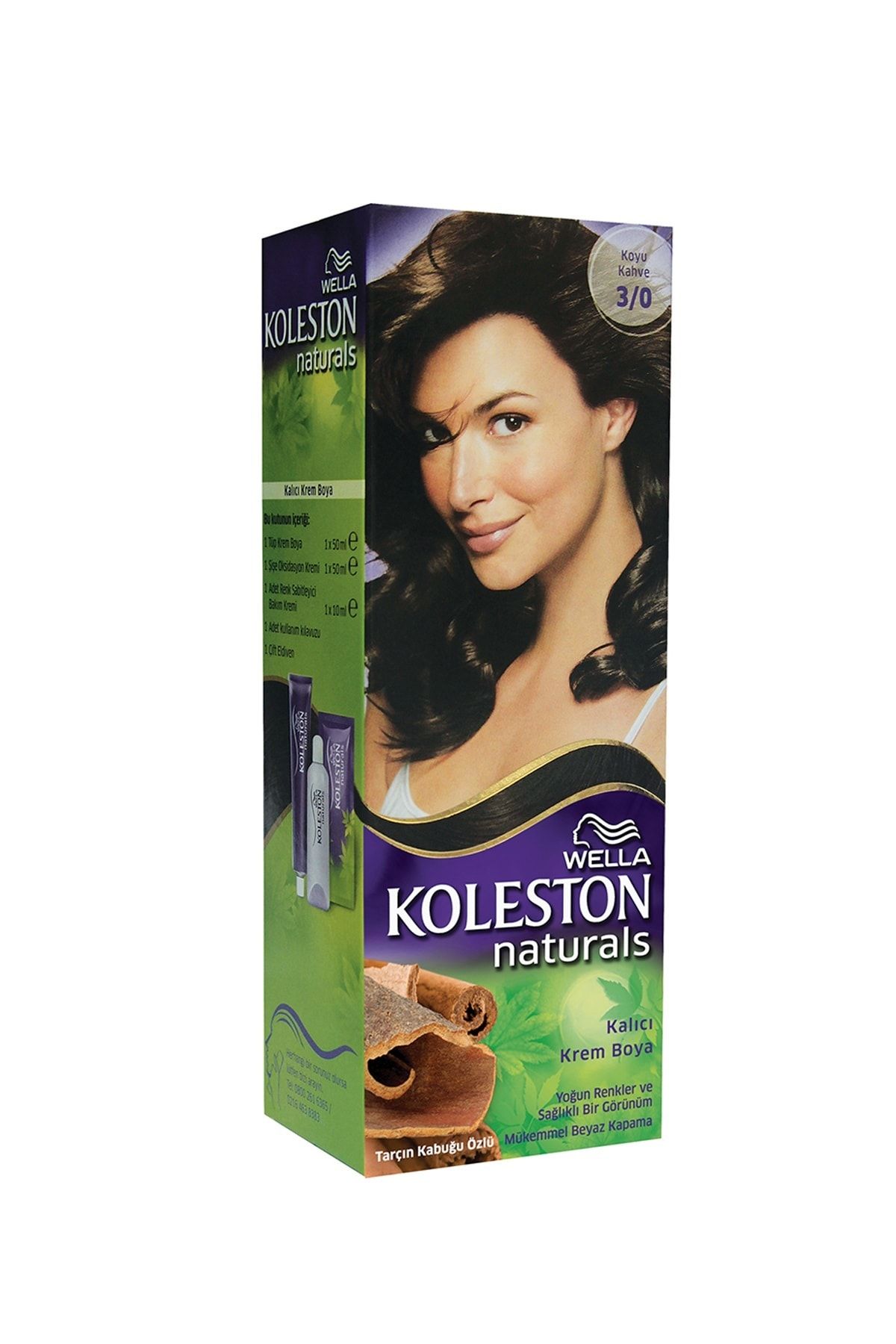 Wella Koleston Naturals Saç Boyası 3.0 Koyu Kahve