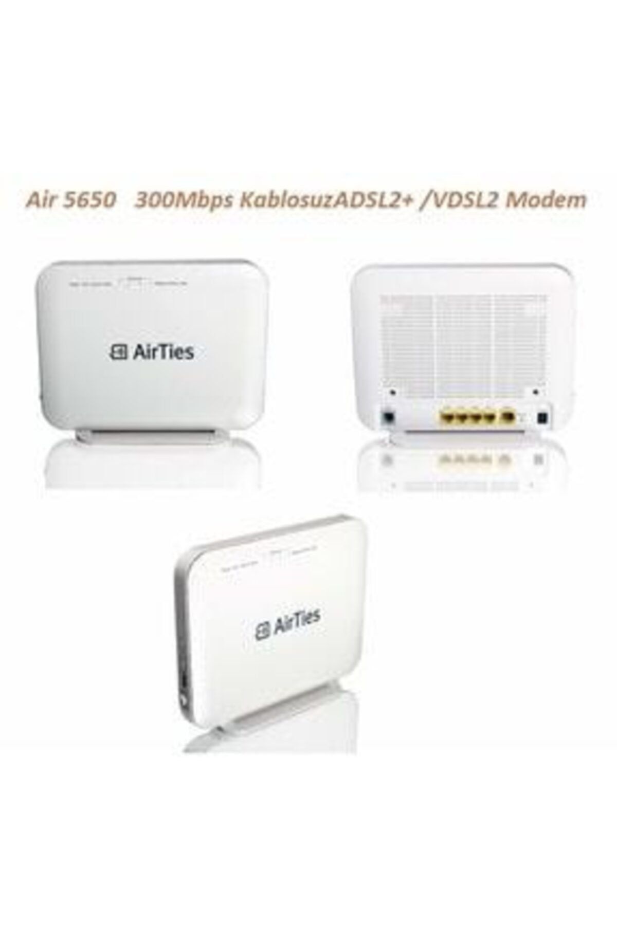 Airties Air 5650 300 Mbps Kablosuz Adsl2+vdsl2 Modem Router