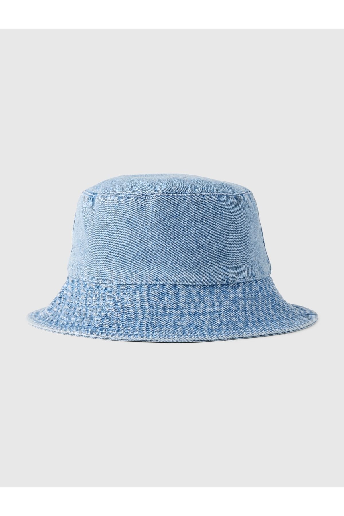 GAP Kız Çocuk Açık Mavi Denim Bucket Şapka