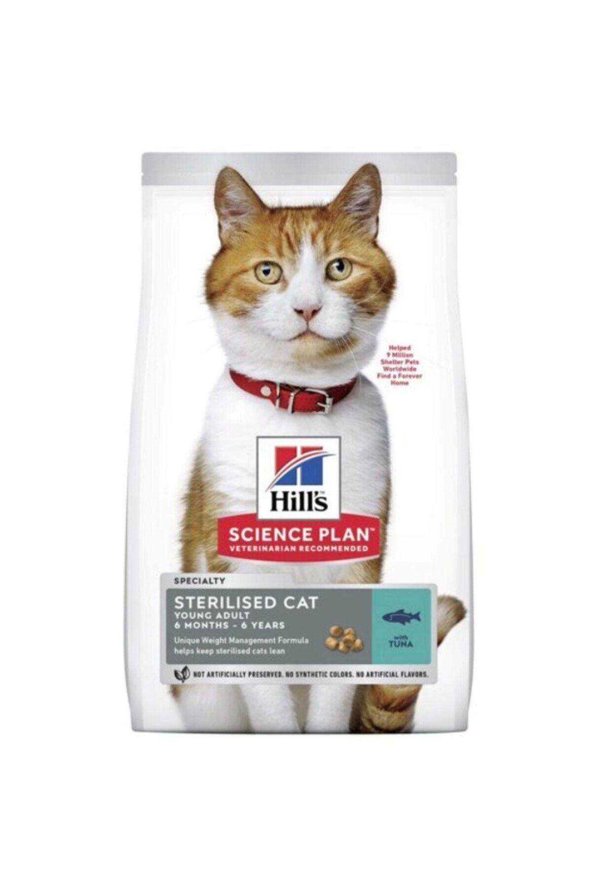 Hill's Sterilised Ton Balıklı Kısırlaştırılmış Yetişkin Kedi Maması 1.5 Kg