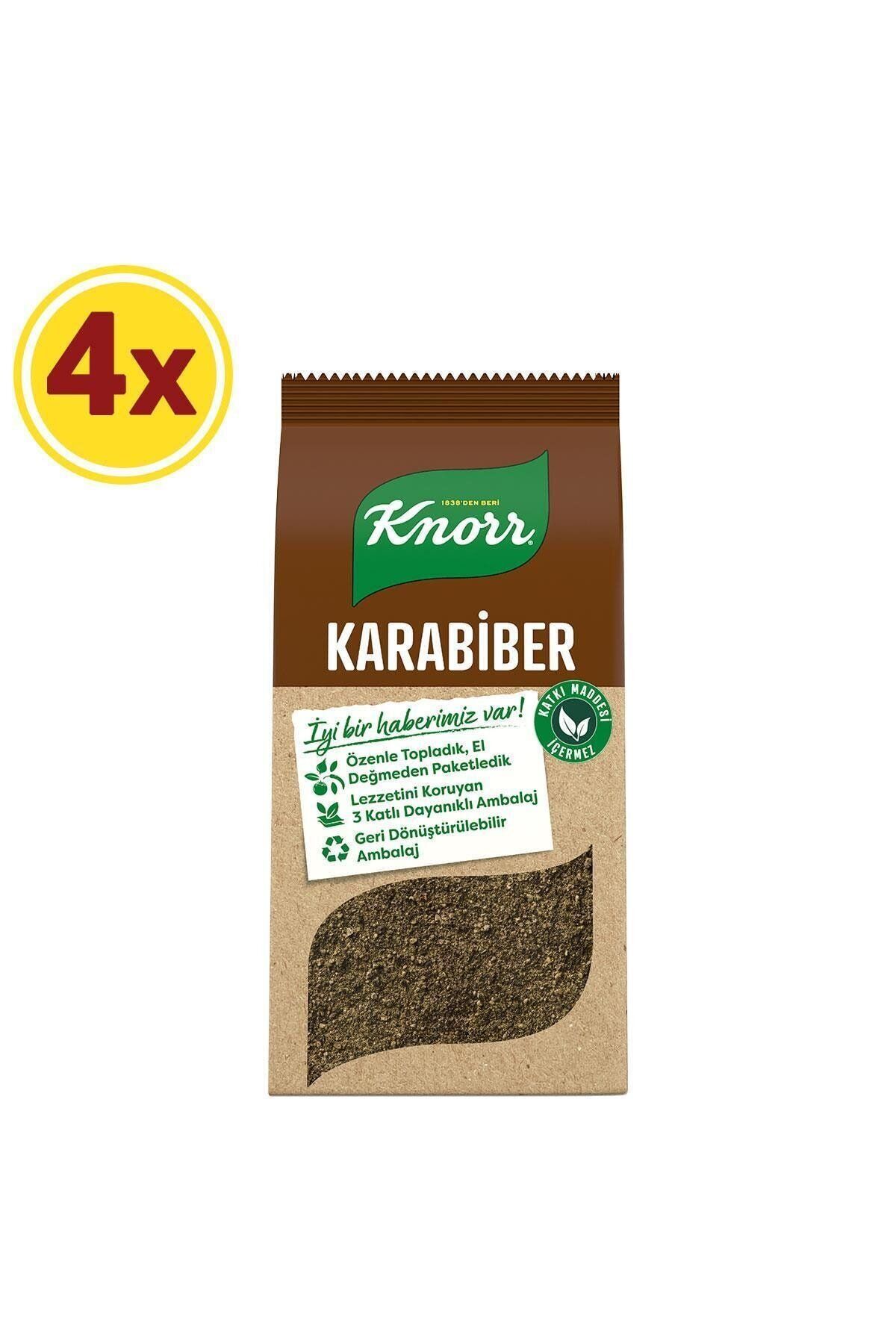 Knorr Baharat Serisi Karabiber 60 gr X 4 Adet
