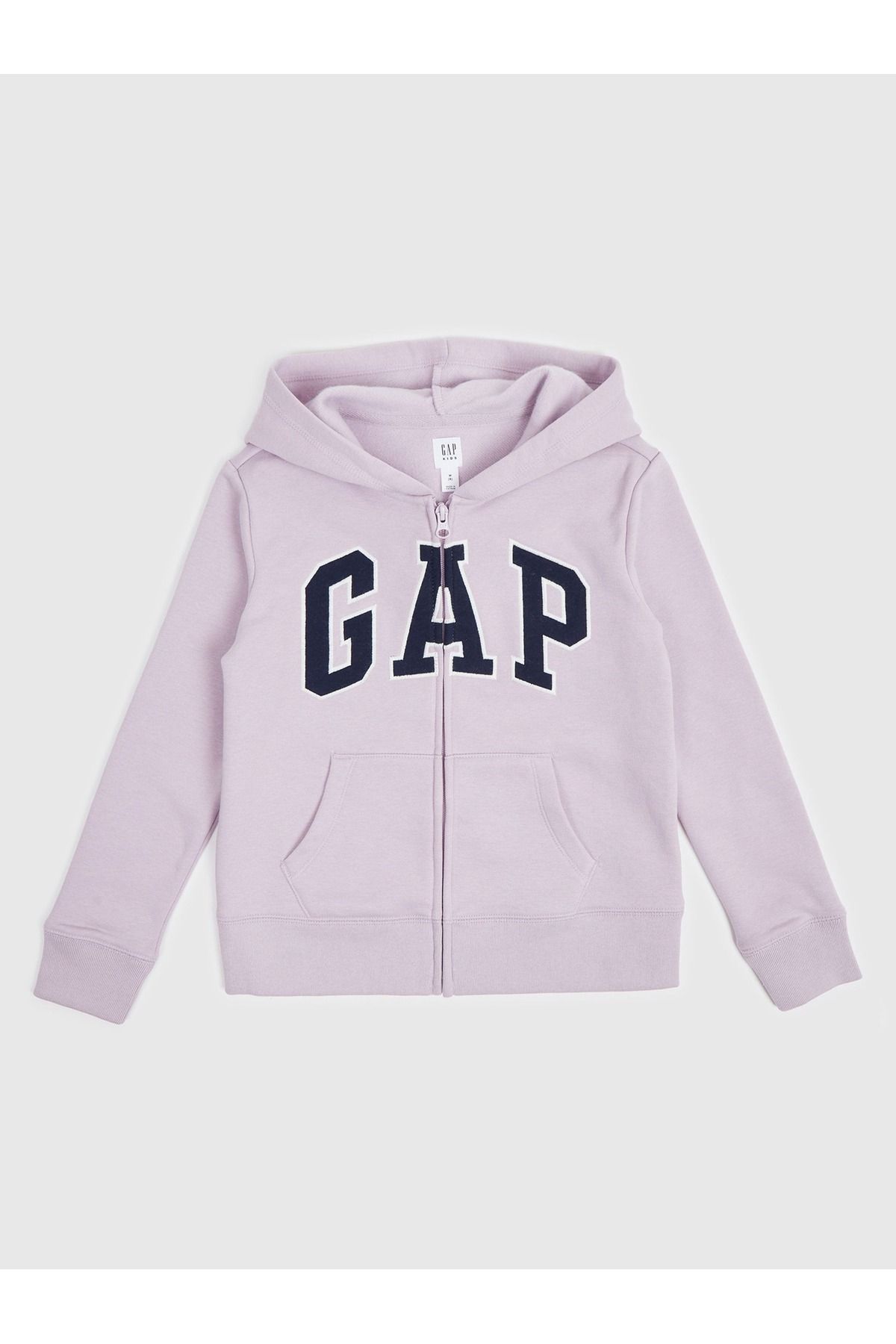 GAP Kız Çocuk Lila Gap Logo Sweatshirt