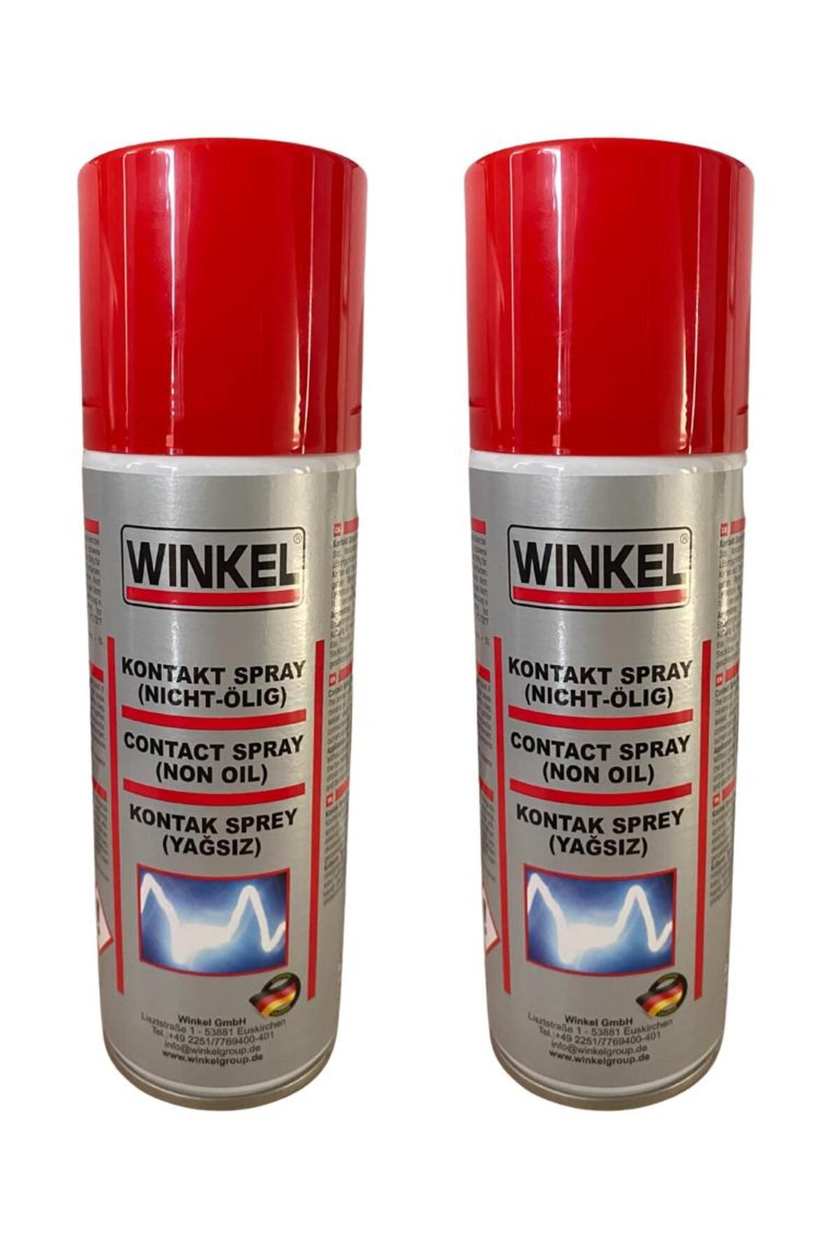Winkel 2 Adet Winkel Devre Temizleyici Kontak Sprey Format Yağsız 200 ml