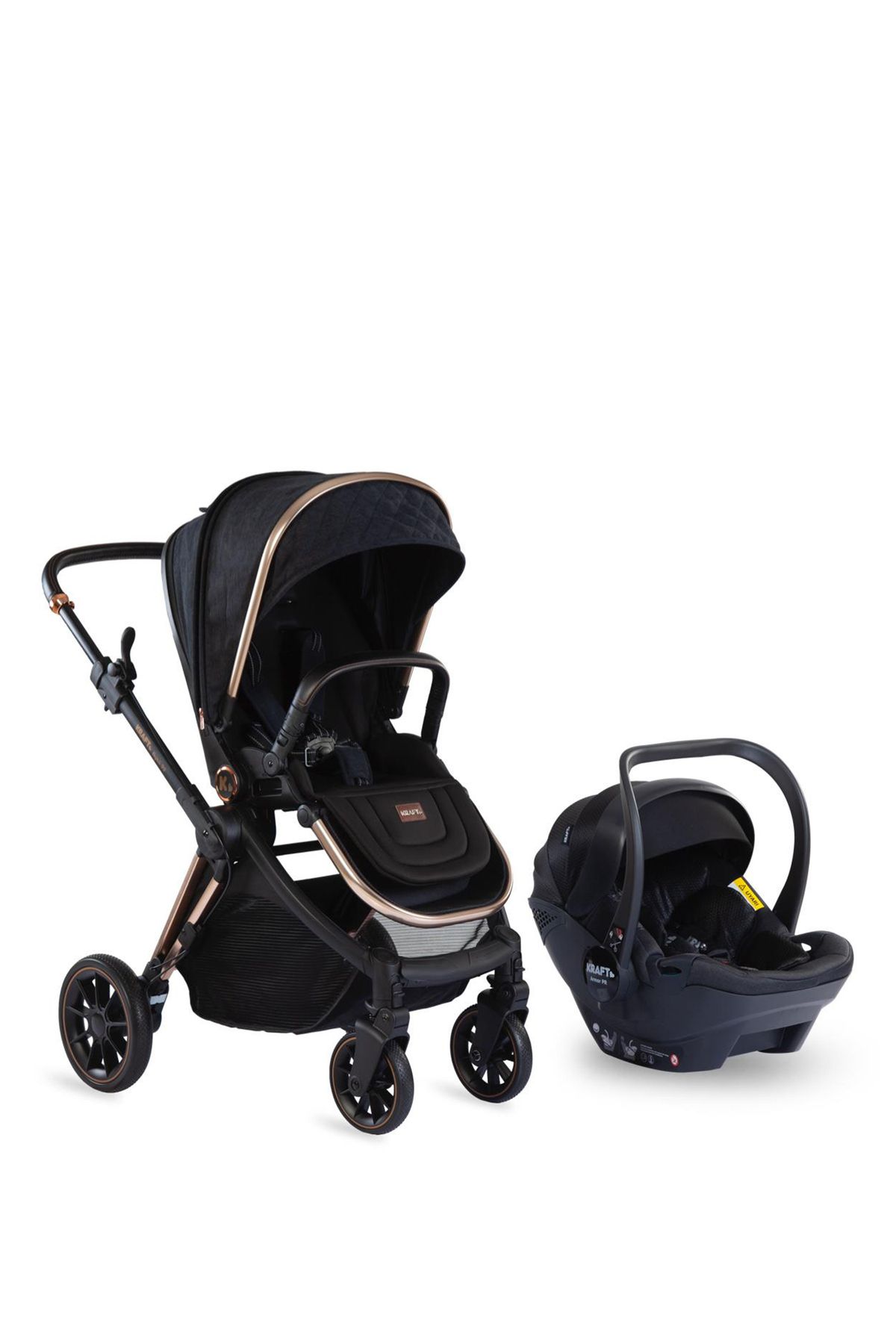 Kraft Napoli PR Koyu Lacivert Seyahat Sistem Bebek Arabası