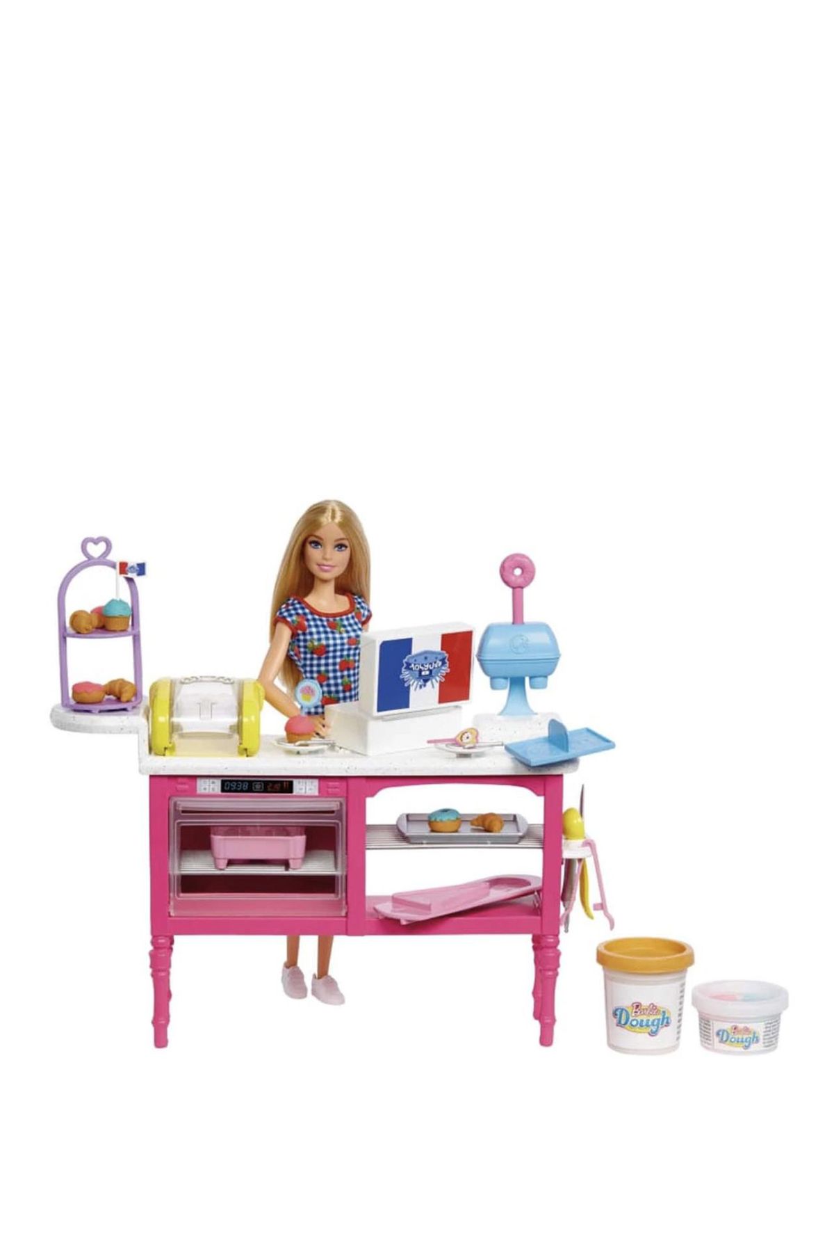 Barbie HJY19 Barbie'nin Eğlenceli Kafesi Oyun Seti