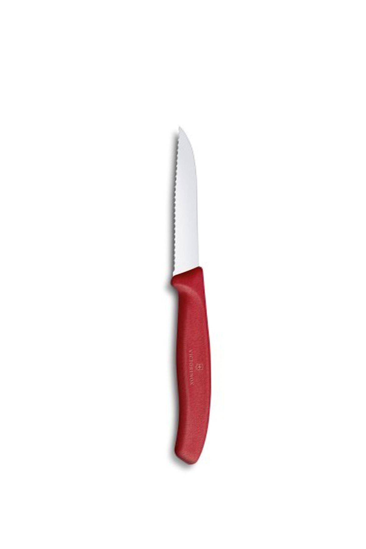 VICTORINOX Kırmızı Tırtıklı Soyma Bıçağı 8 cm
