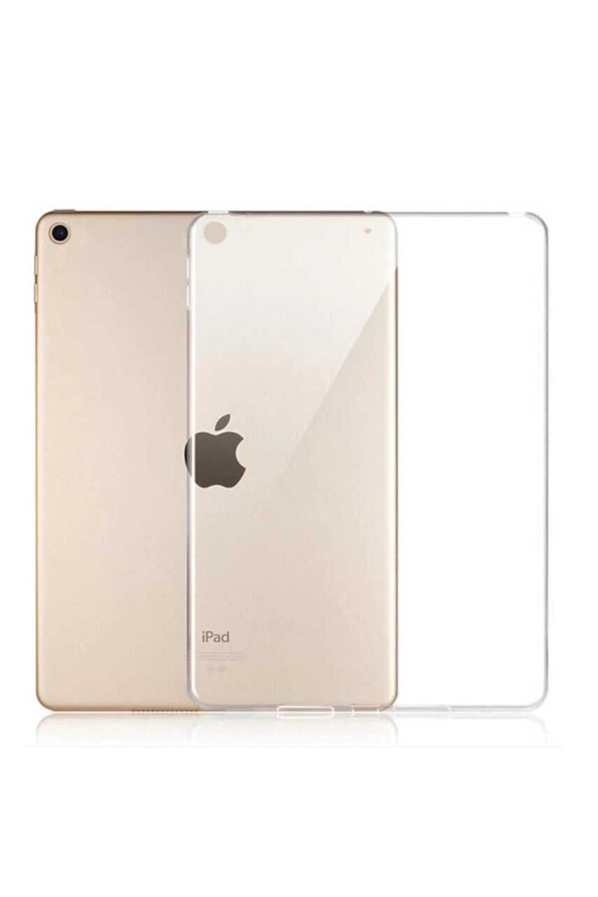 Zore iPad 9.7 2017 (5.Nesil) - Uyumlu Tablet Süper Silikon Kapak-Renksiz