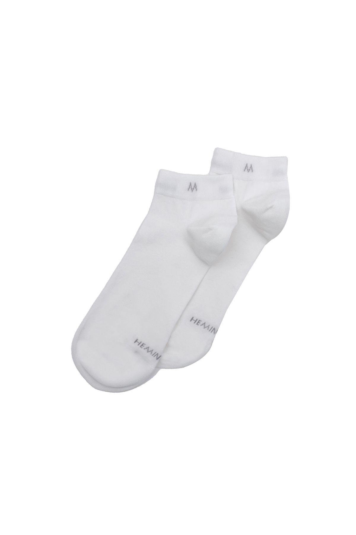 Hemington Pamuklu Kırık Beyaz Ikili Sneaker Çorap Seti