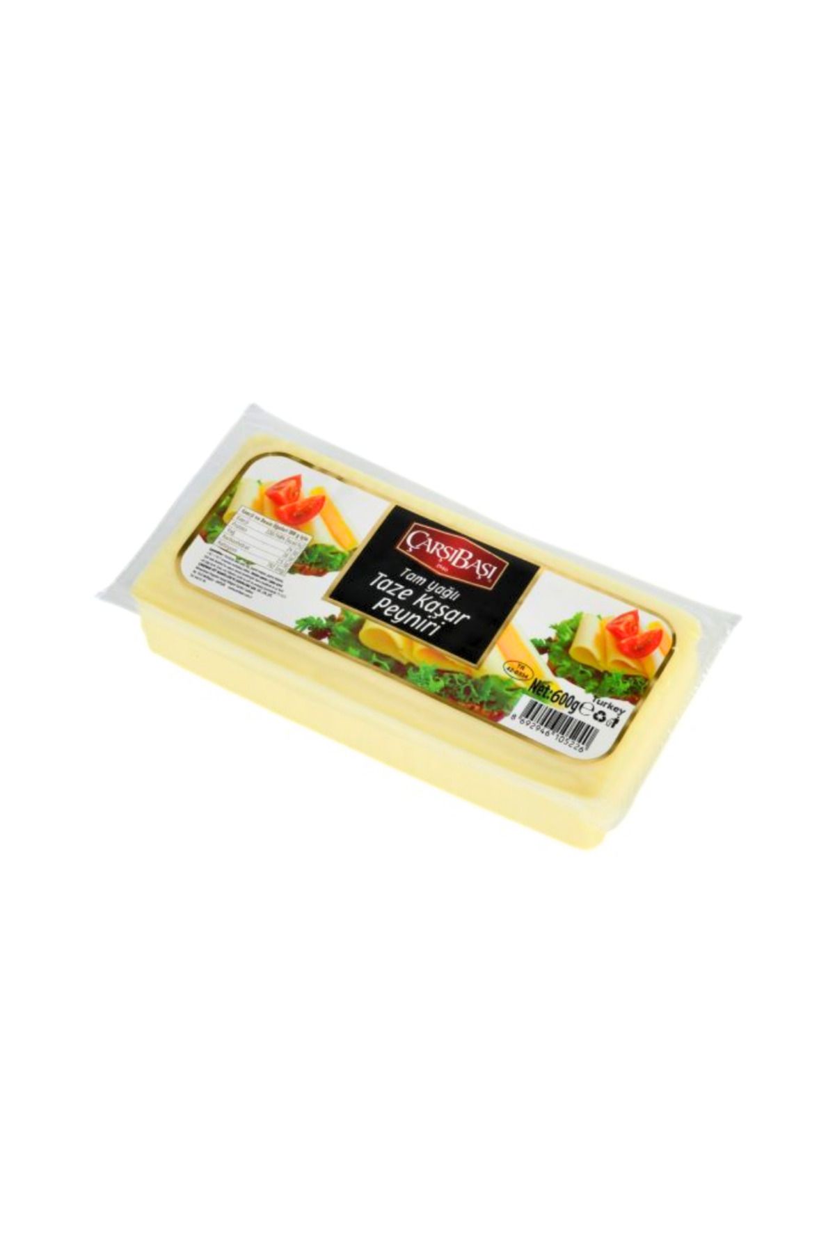çarşıbaşı Tam Yağlı Kaşar Peyniri - 600 Gr