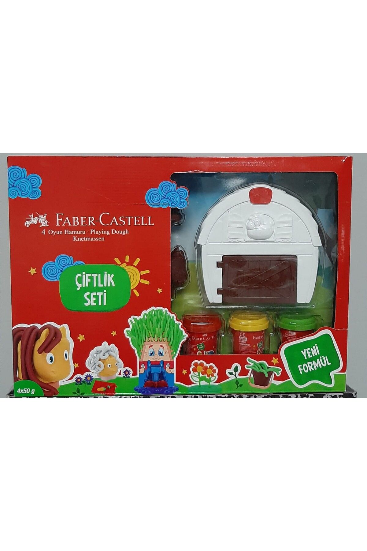 Faber Castell Faber-castell Oyun Hamuru Çiftlik Seti