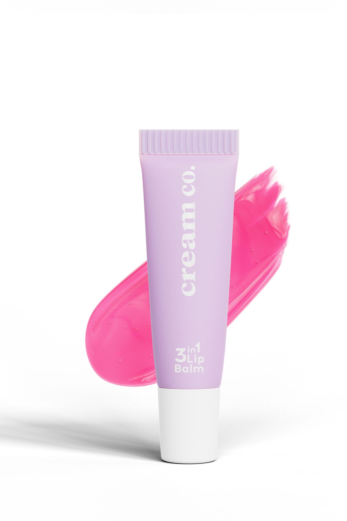 Cream Co. Onarıcı Besleyici Dudak Bakım Parlatıcı Nemlendirici Pembe Renkli Sakız Aromalı 3in1 Lip Balm 402