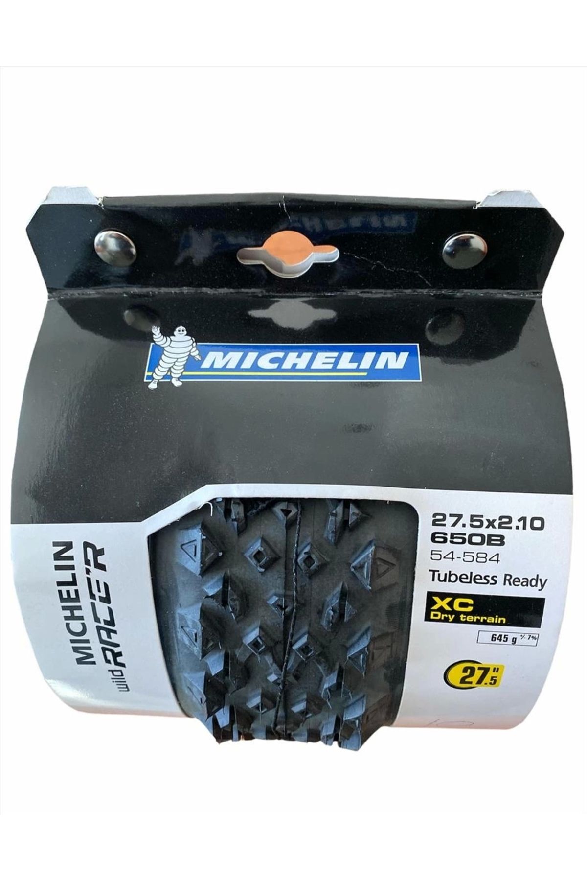 Michelin Mıchelın Wıld Racer 27.5x2.10 54-584 Dağ Dış Lastik Katlanır Tubeless 645 gr