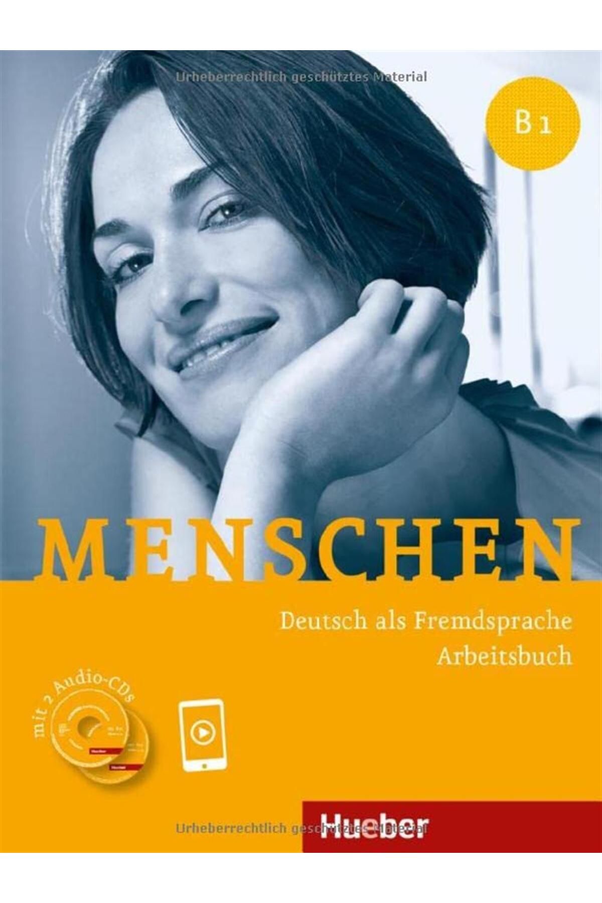 Hueber Yayınları Menschen B1: Deutsch als Fremdsprache / Arbeitsbuch mit 2 Audio-CDs