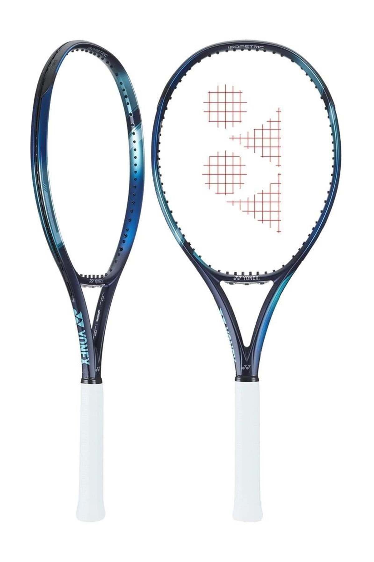 Yonex Ezone 100L 285 gr Gök Mavi L2 Yetişkin Performans Tenis Raketi (27"/Grip L2)