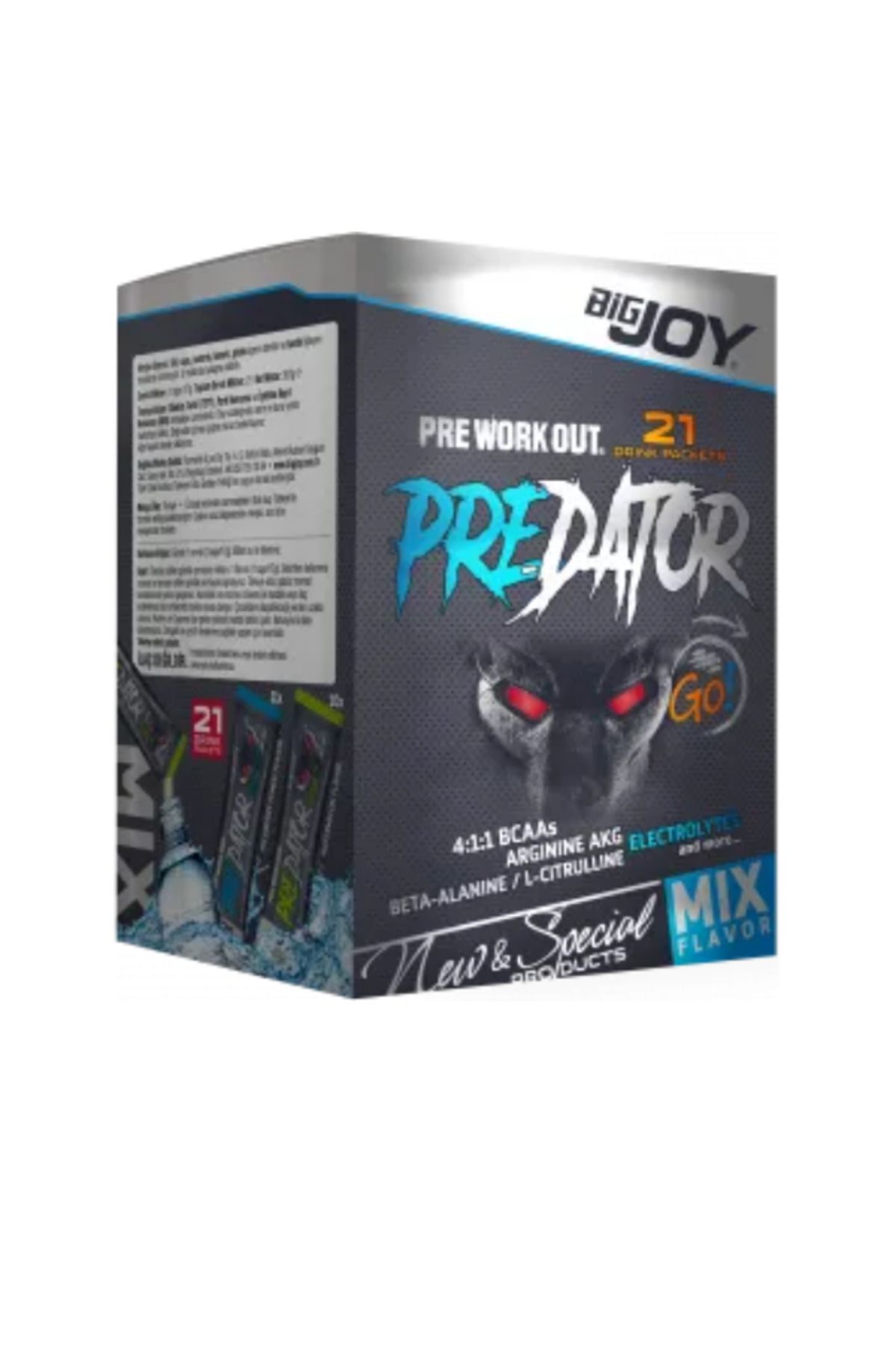 Big Joy Predator Go! Mix Aroma 21 Servis +