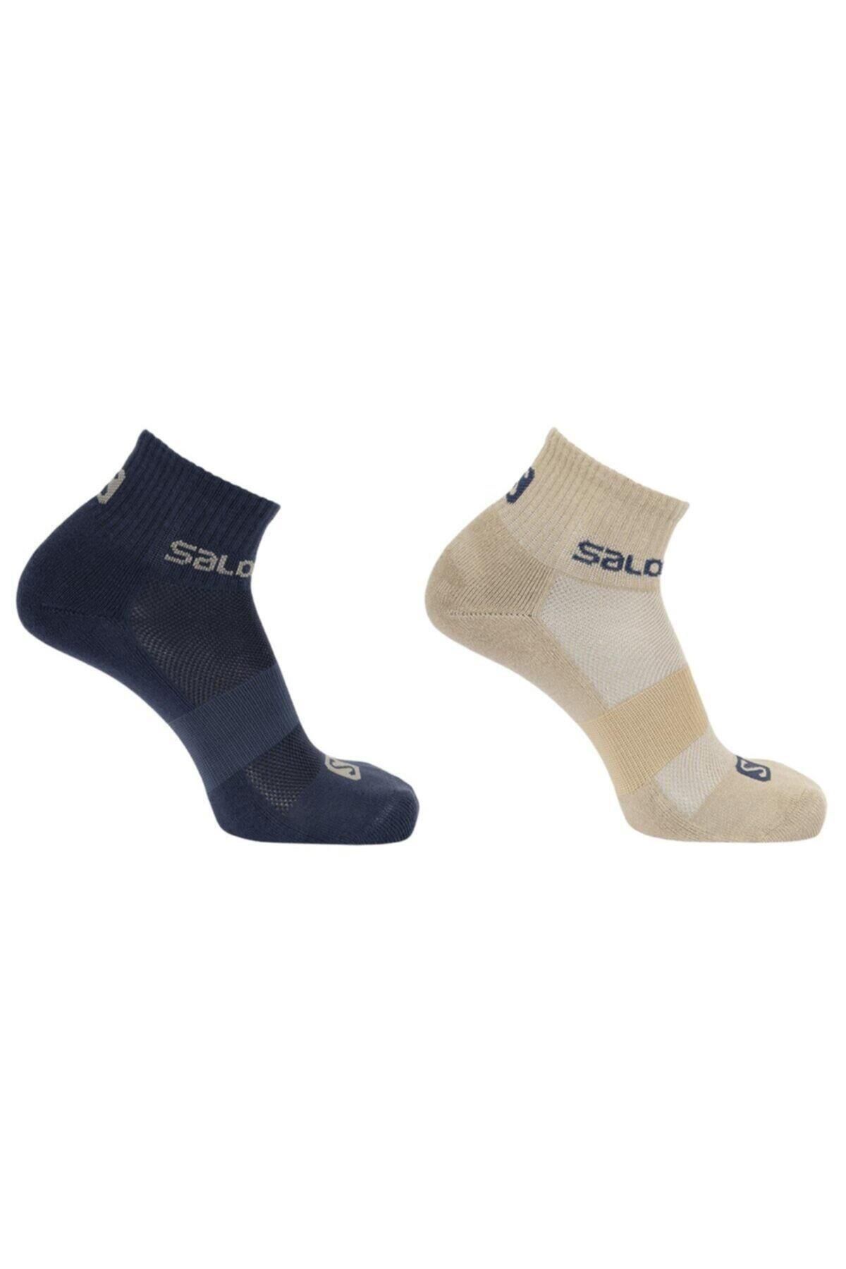 Salomon Evasion 2-Pack Unisex Outdoor Çok Renkli Günlük Stil Çorap
