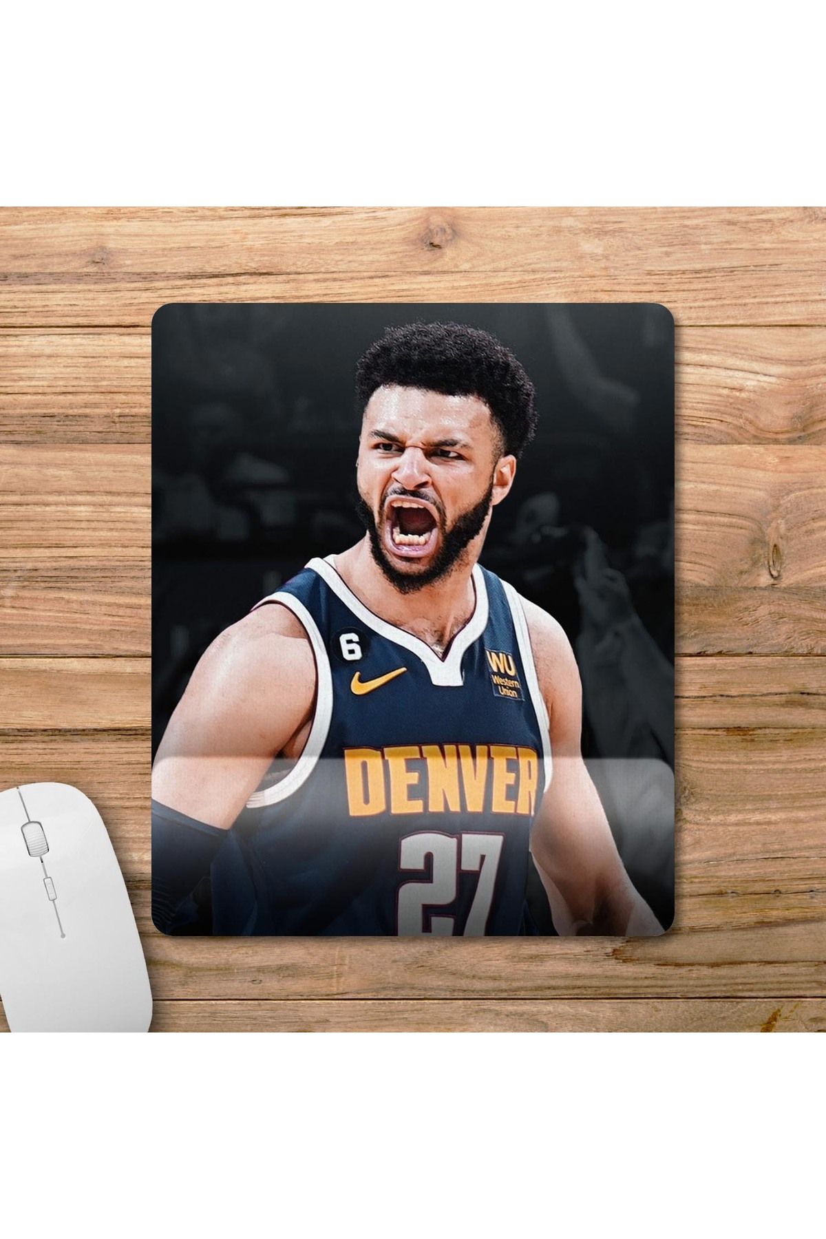 Pixxa Jamal Murray - Denver Nuggets - NBA Bilek Destekli Mousepad Model - 1