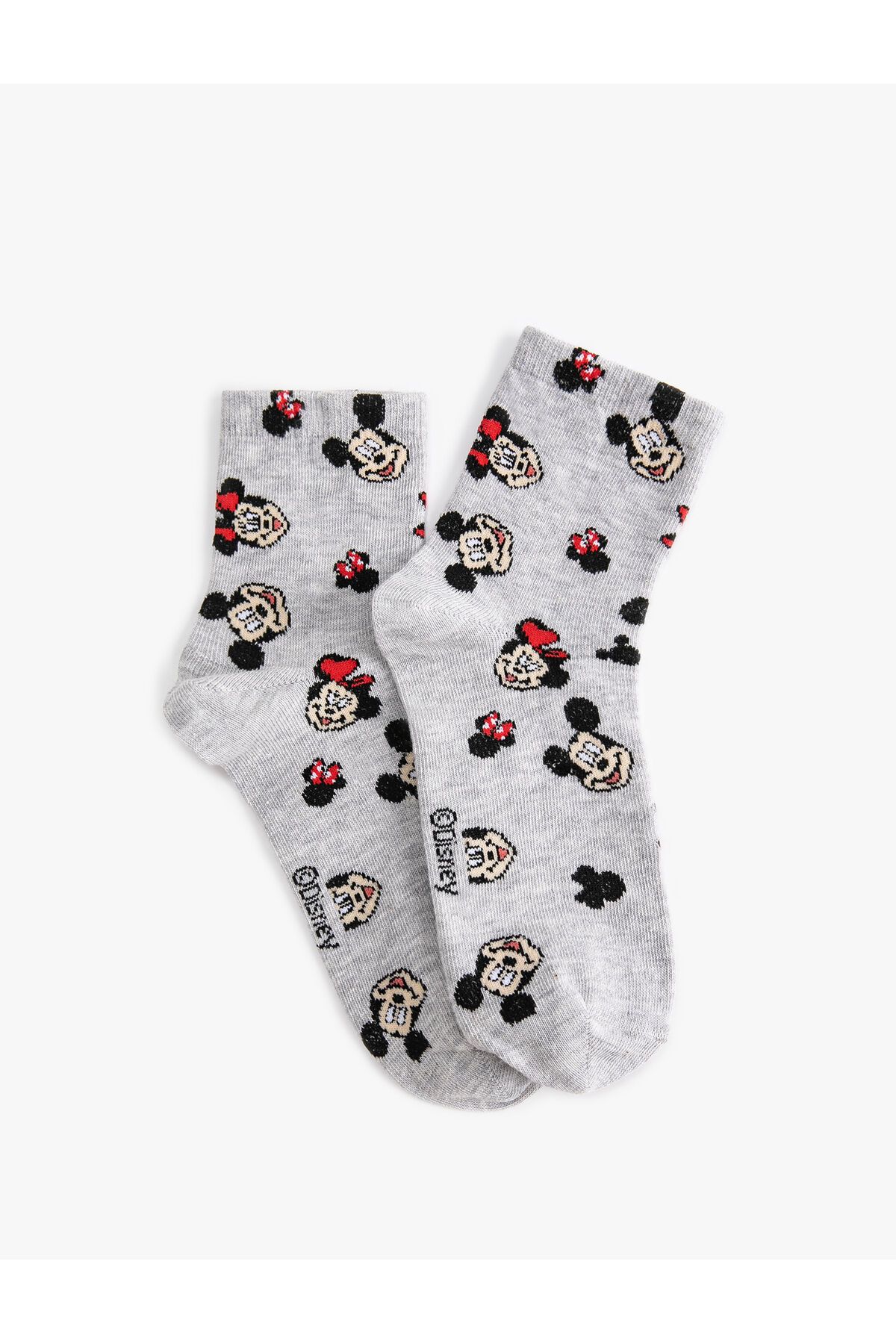 Koton Mickey Mouse Soket Çorap Lisanslı Desenli