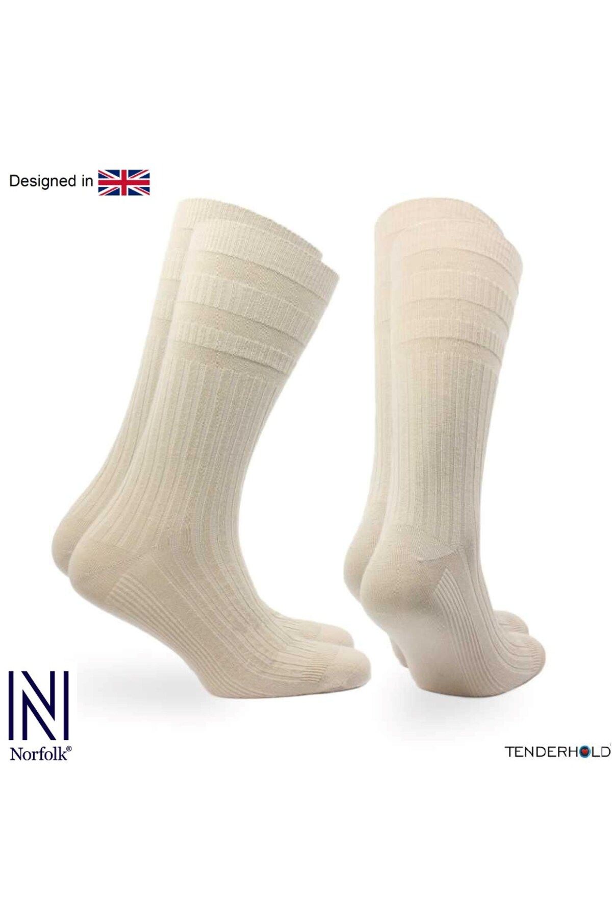 Norfolk JOSEPH Comfort Fit Tenderhold Pamuklu Diyabet Çorabı 2'li Paket