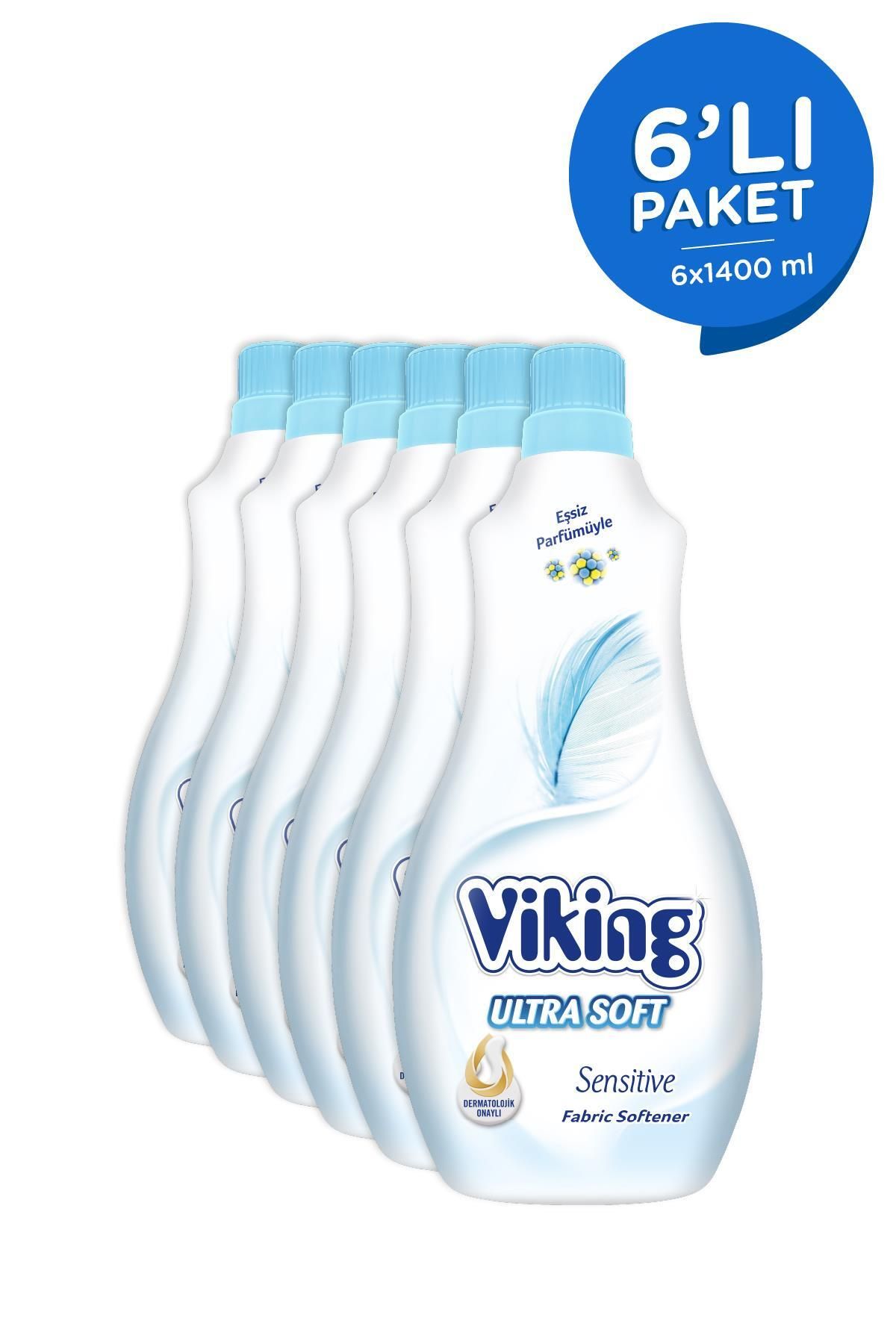 Viking Yumuşatıcı Soft Sensitive 1400 ml 6 Adet