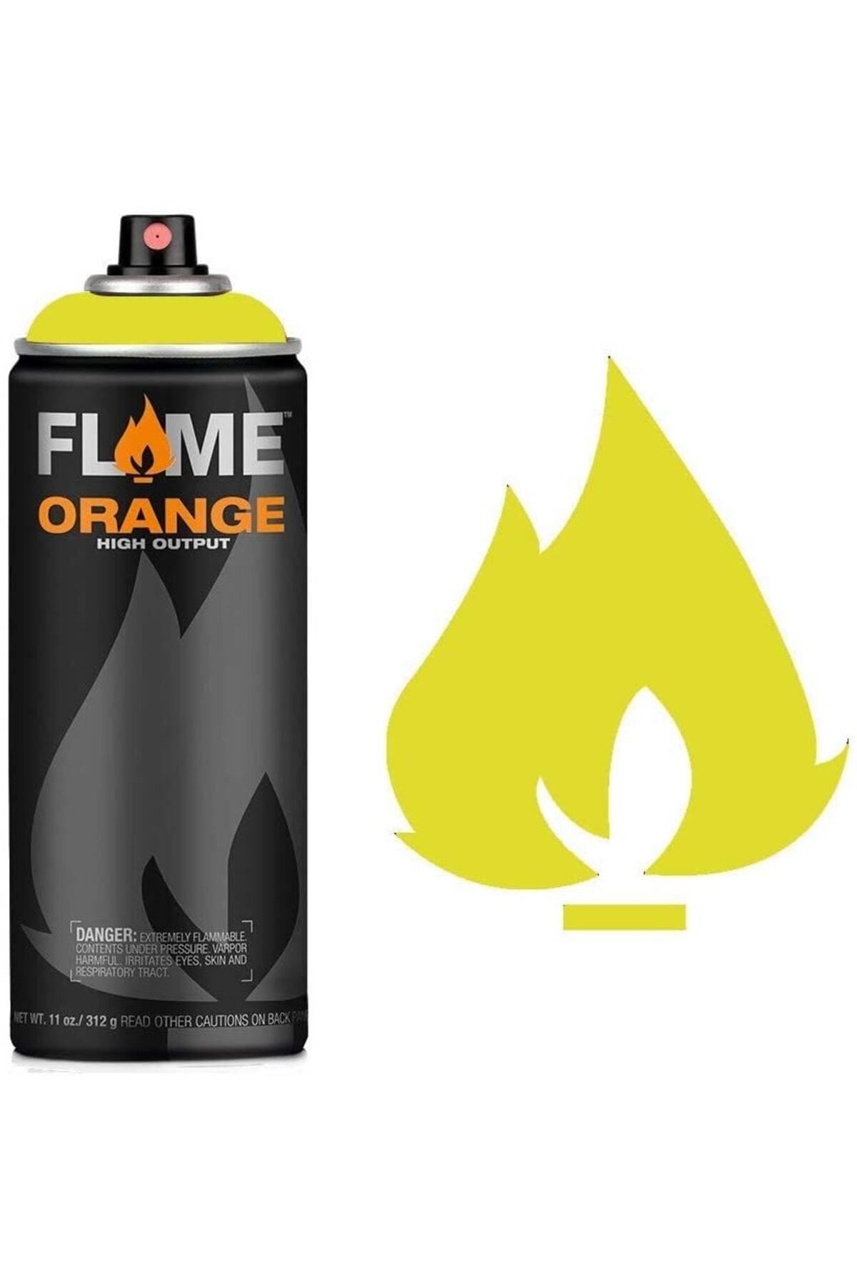 Flame Orange 400ml Sprey Boya N:623 Crazy Green
