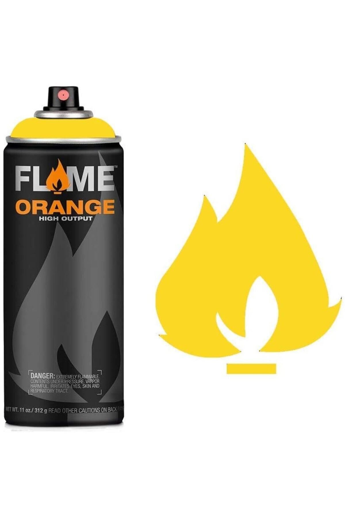 Flame Orange 400ml Sprey Boya N:104 Cadmium Yellow