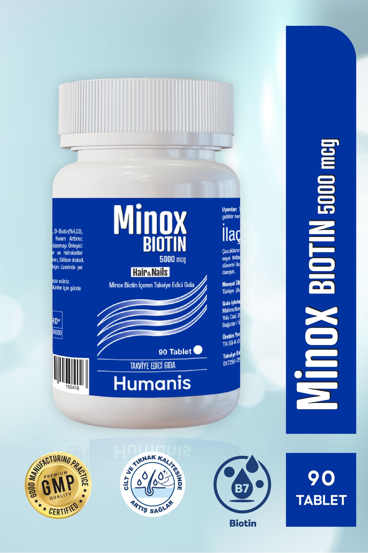 Humanis Minox Biotin 5000 mcg