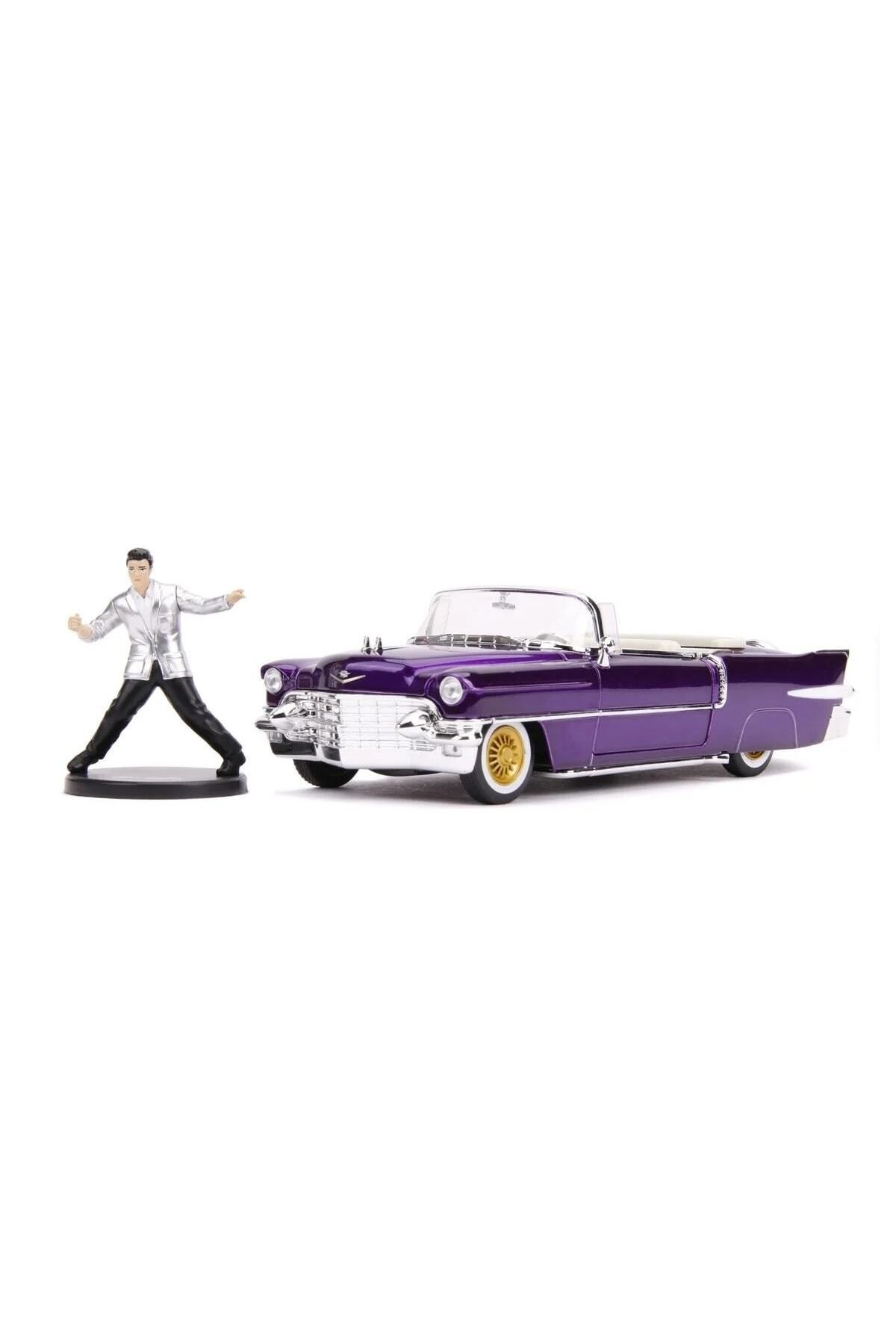 Uçar Oyuncak El Dorardo Açılır Kapılar 1956 Elvis Presley Cadillac 1:24 Koleksiyon Model Araba