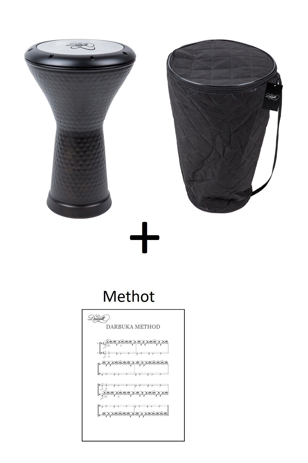 Donizetti Darbuka Mısır Çömlek Siyah - Kullanım Klavuzu Method