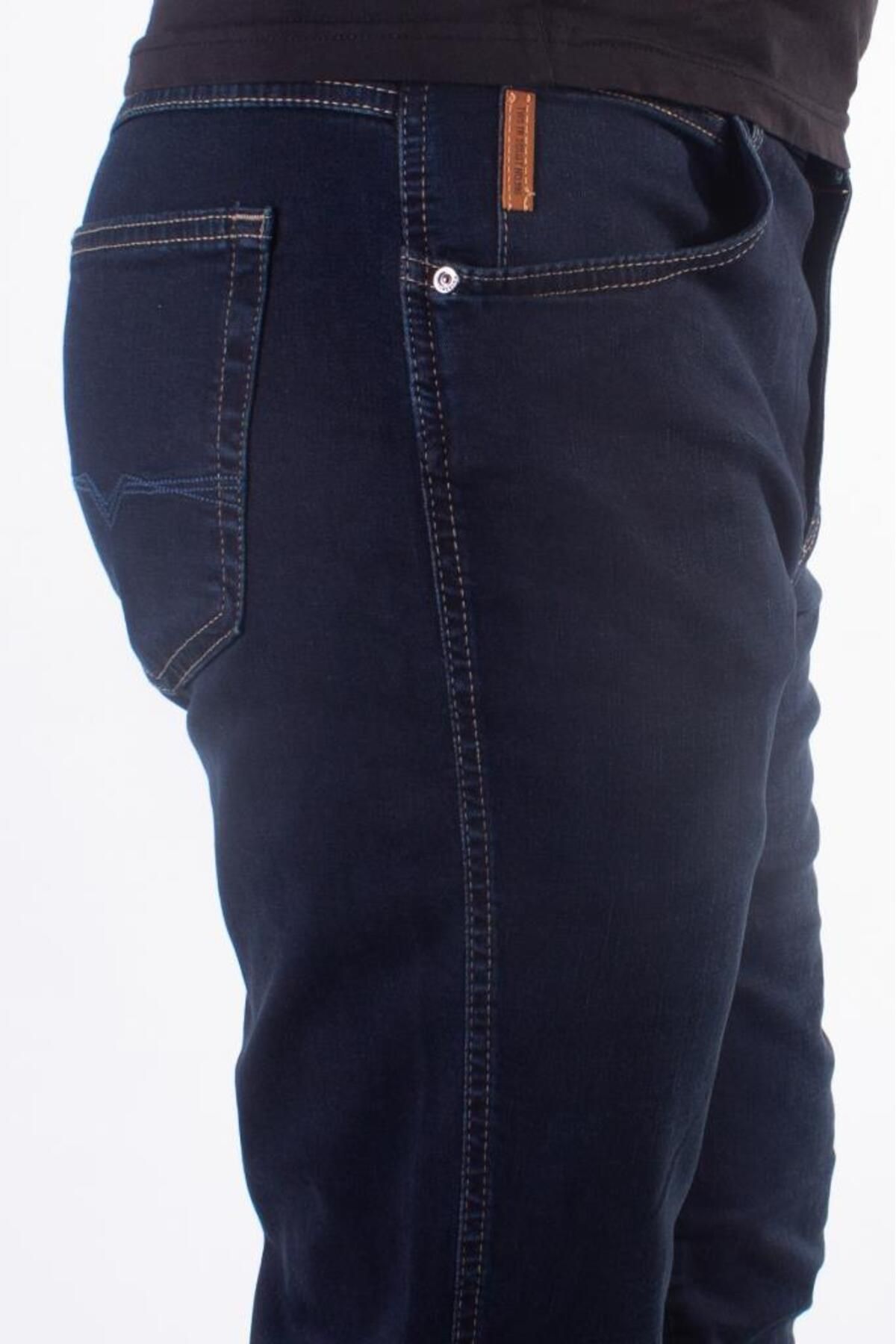 Twister Jeans Twister Vegas 132-245 Lacivert Yüksek Bel Rahat Paça Erkek Jeans Pantolon