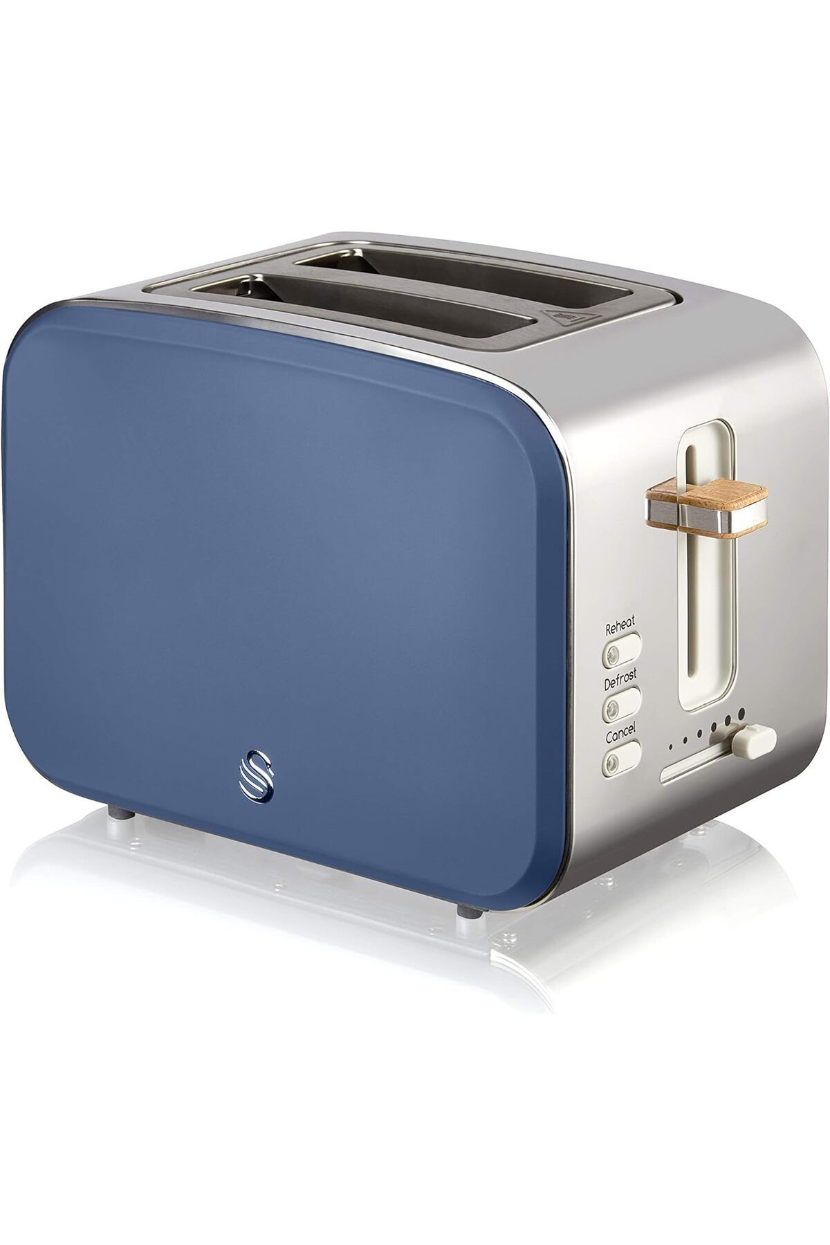 Swann Nordic 2 Dilim Ekmek Kızartma Makinesi Modern Paslanmaz Çelik Tasarım