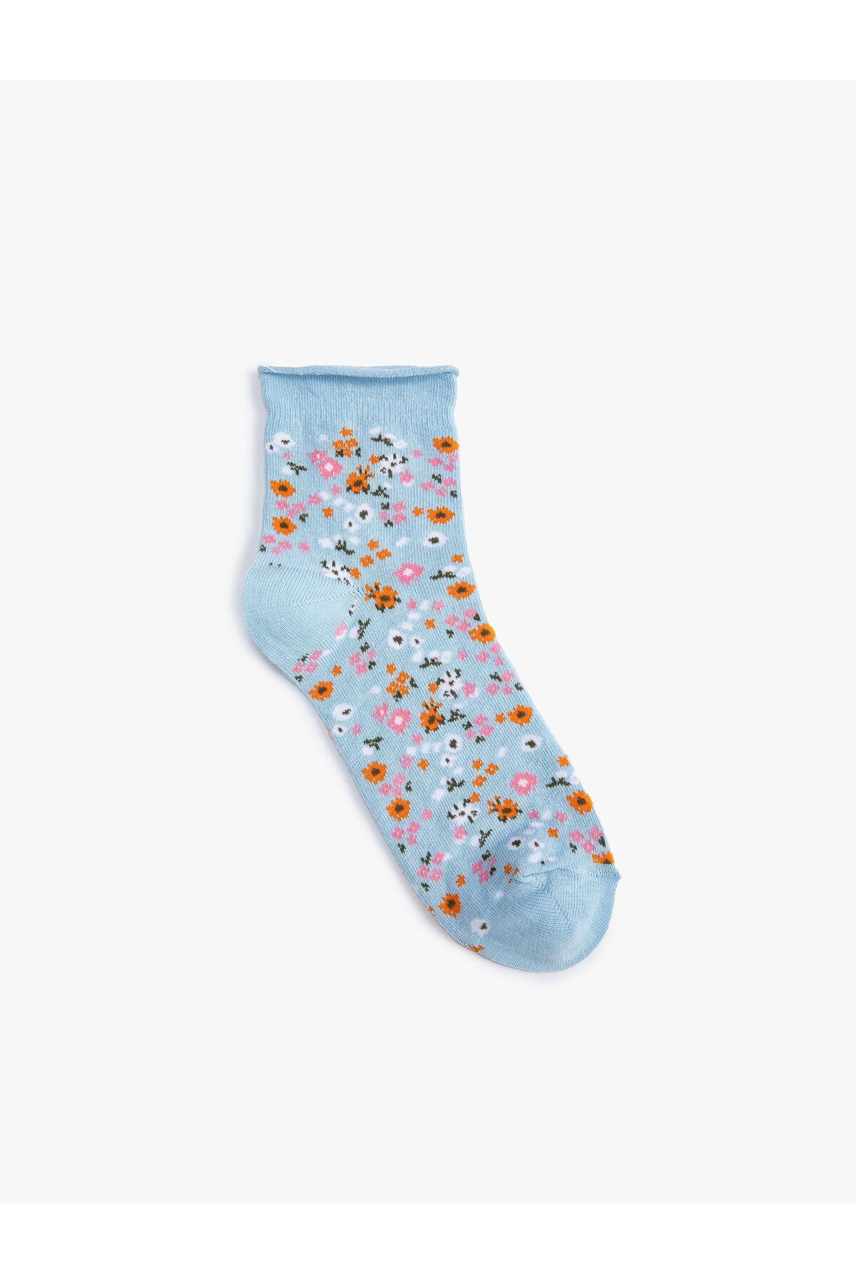 Koton Çiçekli Soket Çorap
