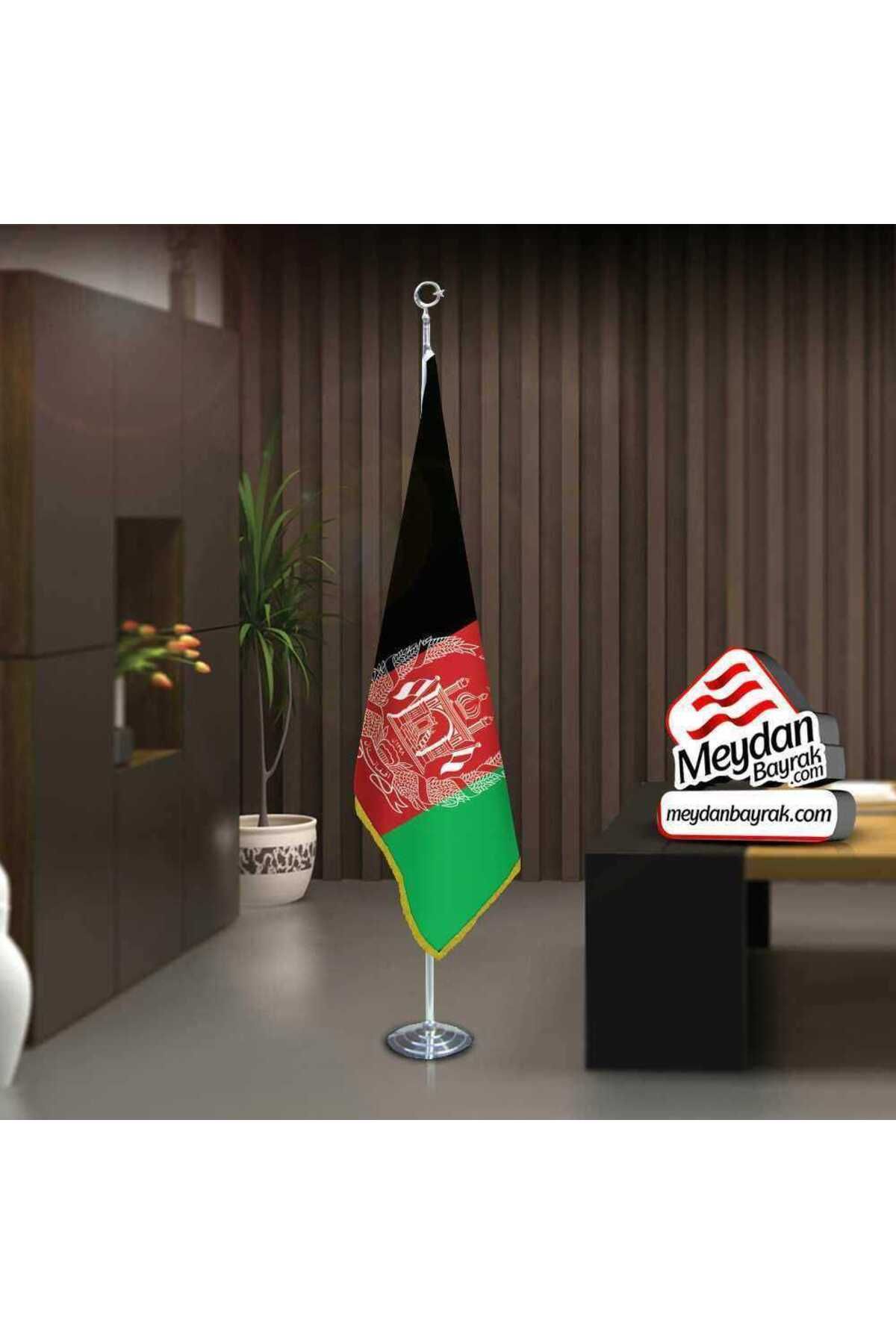 Genel Markalar Afganistan I?slam Cumhuriyeti Bayrak -ofis -makam-toplantı Odaları -direkli -saçaklı Makam Bayrağı