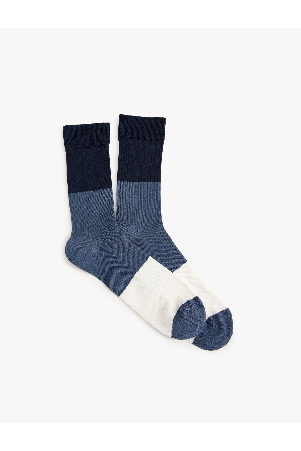 Koton Soket Çorap Renk Bloklu