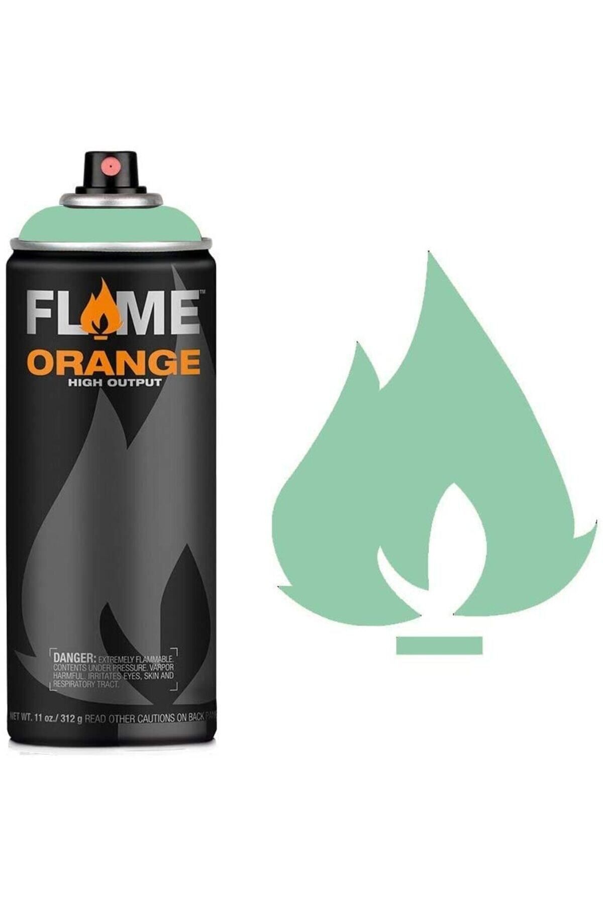 Flame Menthol Light Orange 400ml Sprey Boya N:664