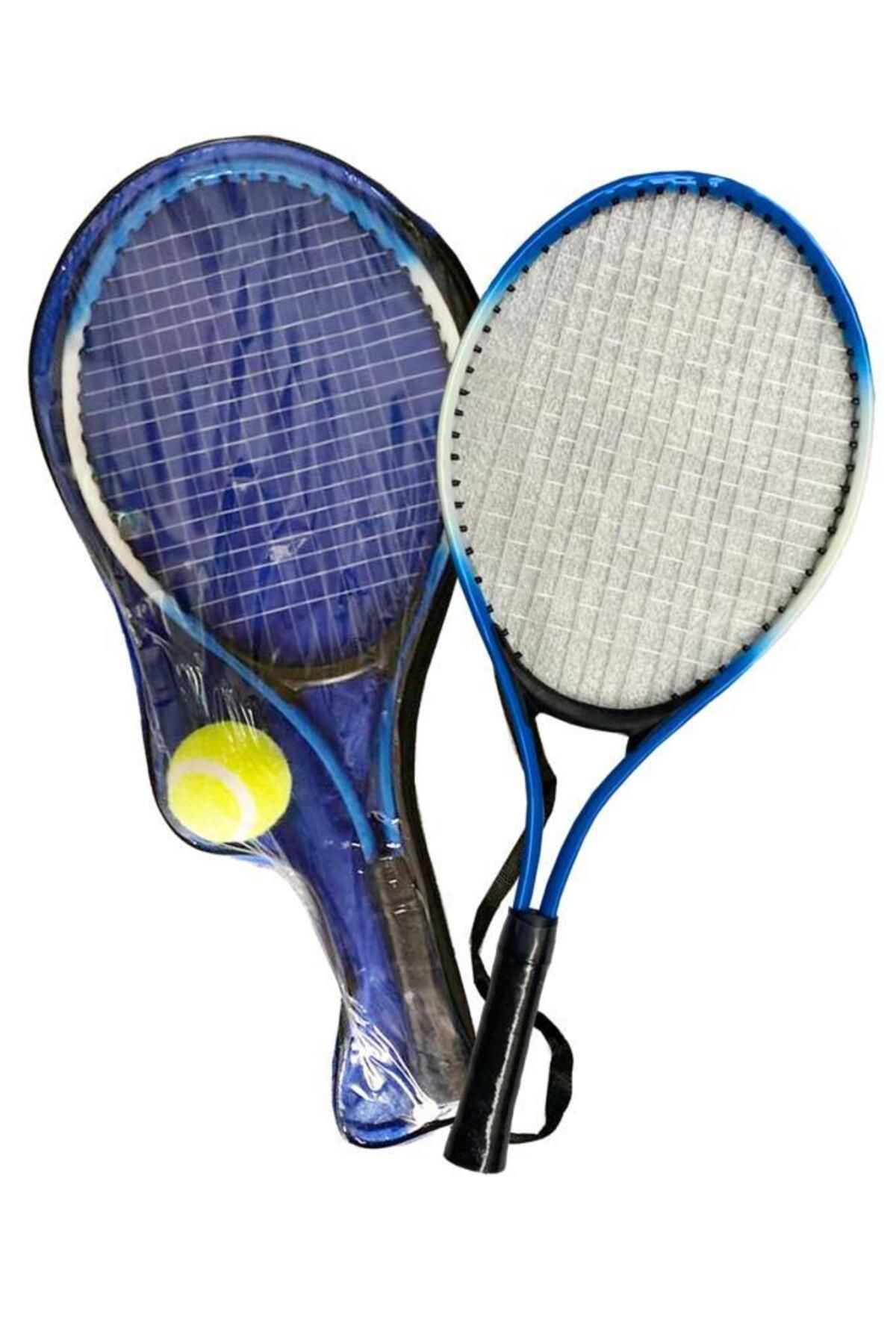 Liggo Çocuk Tenis Raketi Seti 21 Inç 2 Raket 1 Top Çantalı Set