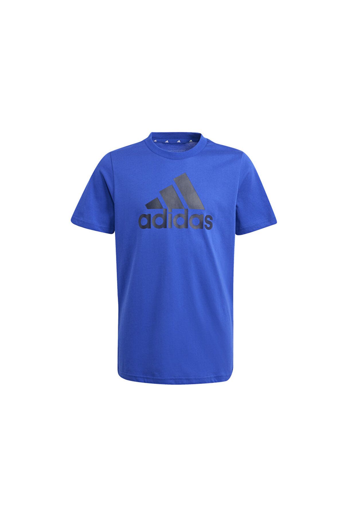 adidas U Bl Tee Çocuk Günlük Tişört IJ6264 Mavi