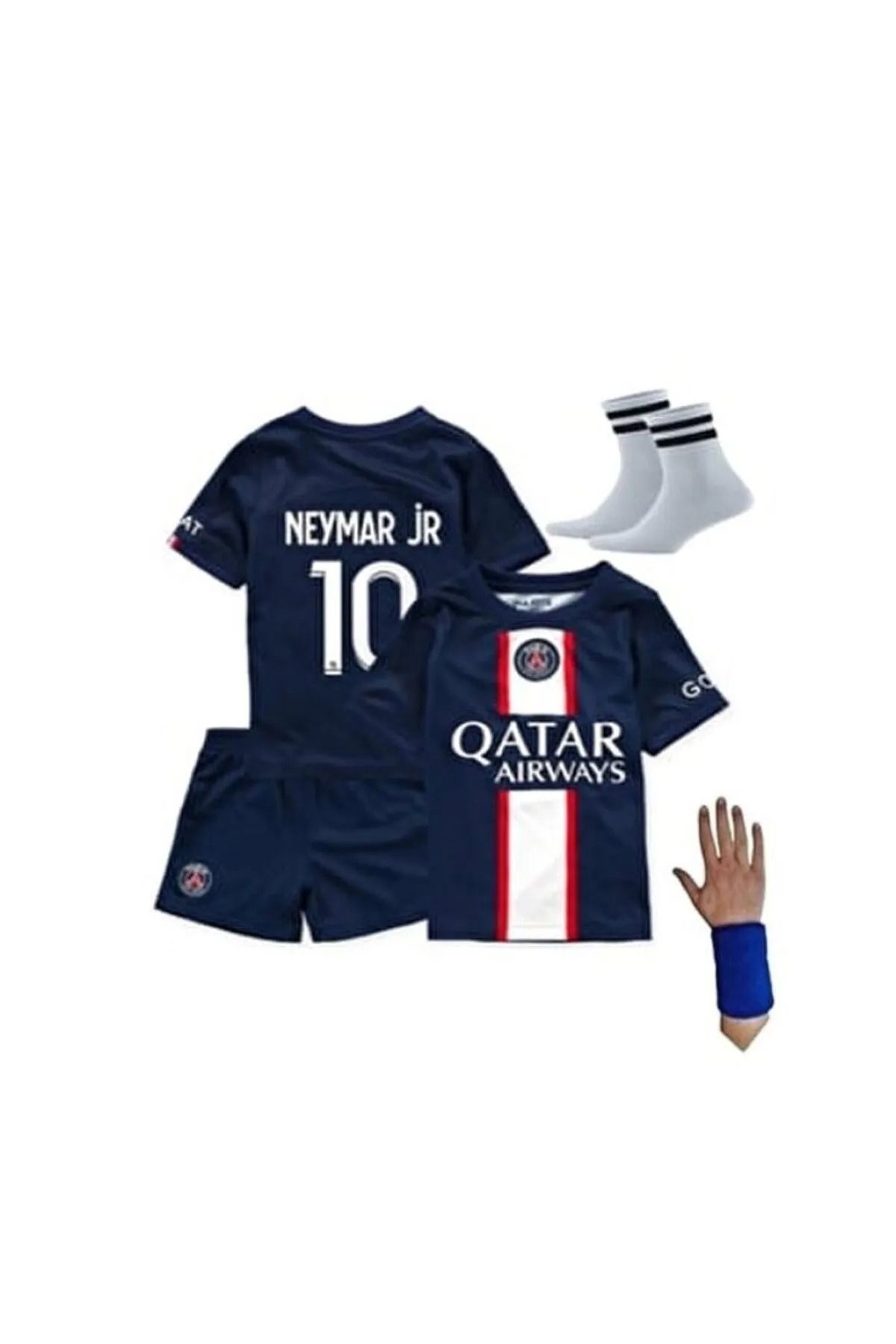 gökmenspor Psg Neymar Lacivert Iç Saha Avrupa Takımı 4'lü Set Eski Sezon Çocuk Futbol Forması Zge55