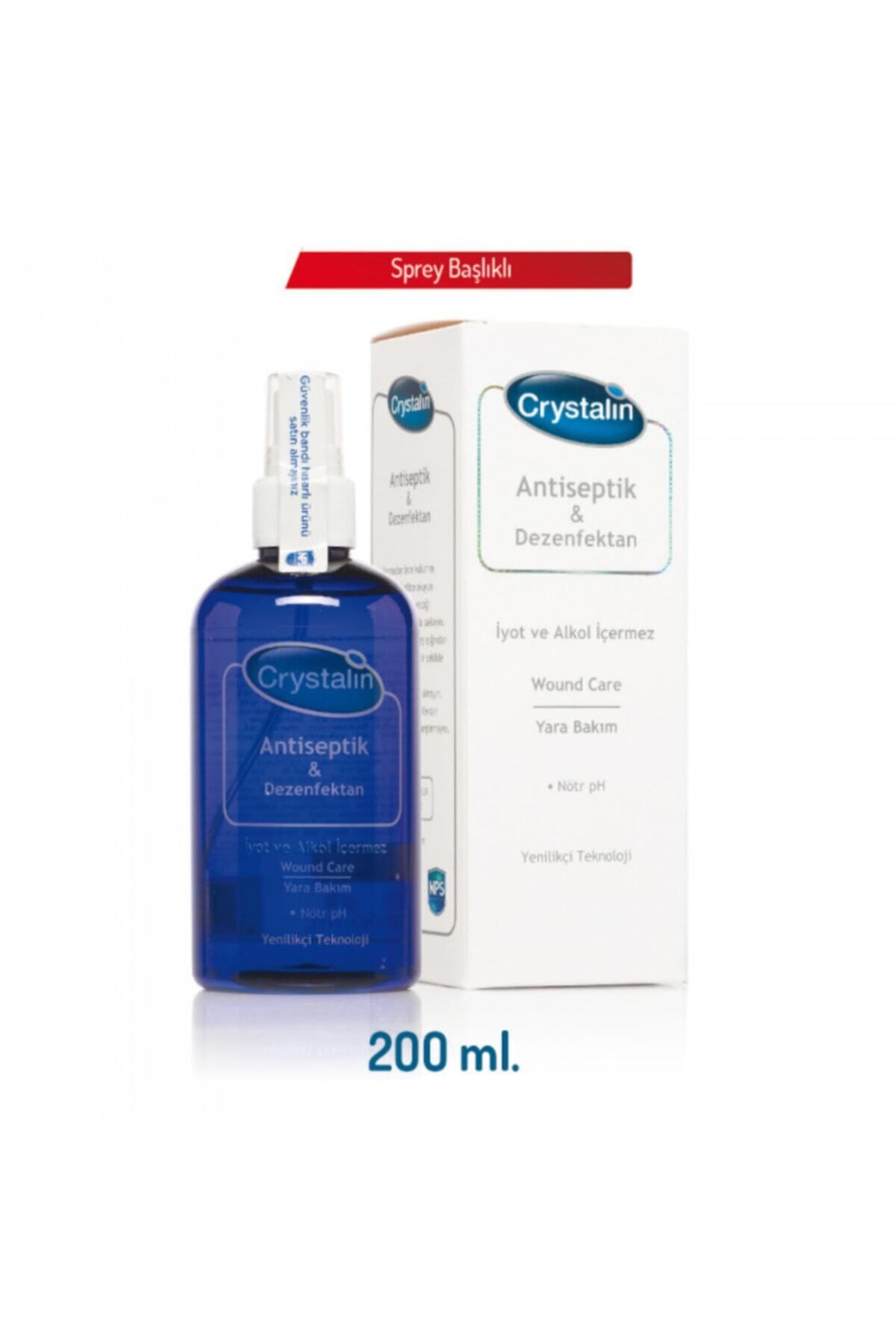 Crystalin Antiseptik & Dezenfektan 200 ml