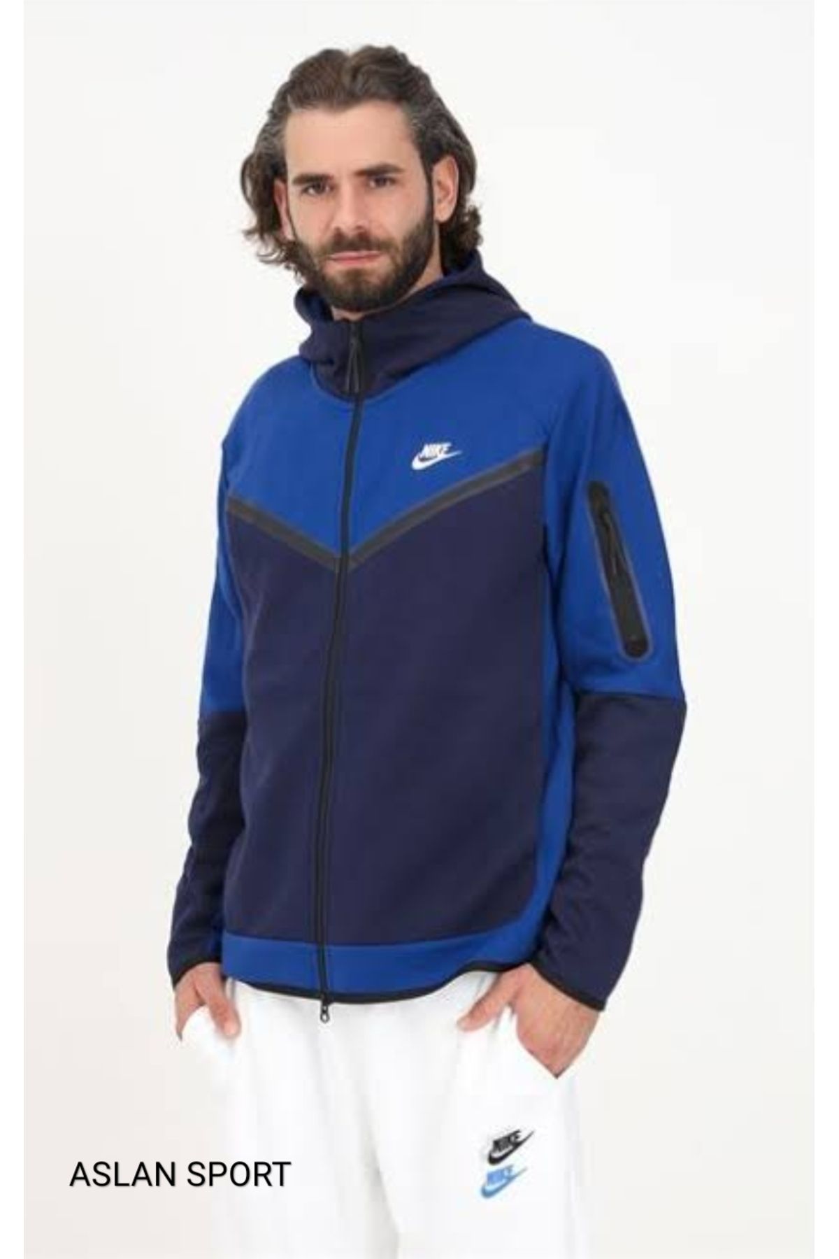Nike Sportswear Windrunner Tech Fleece Full-zip Hoodie Sweatshirt