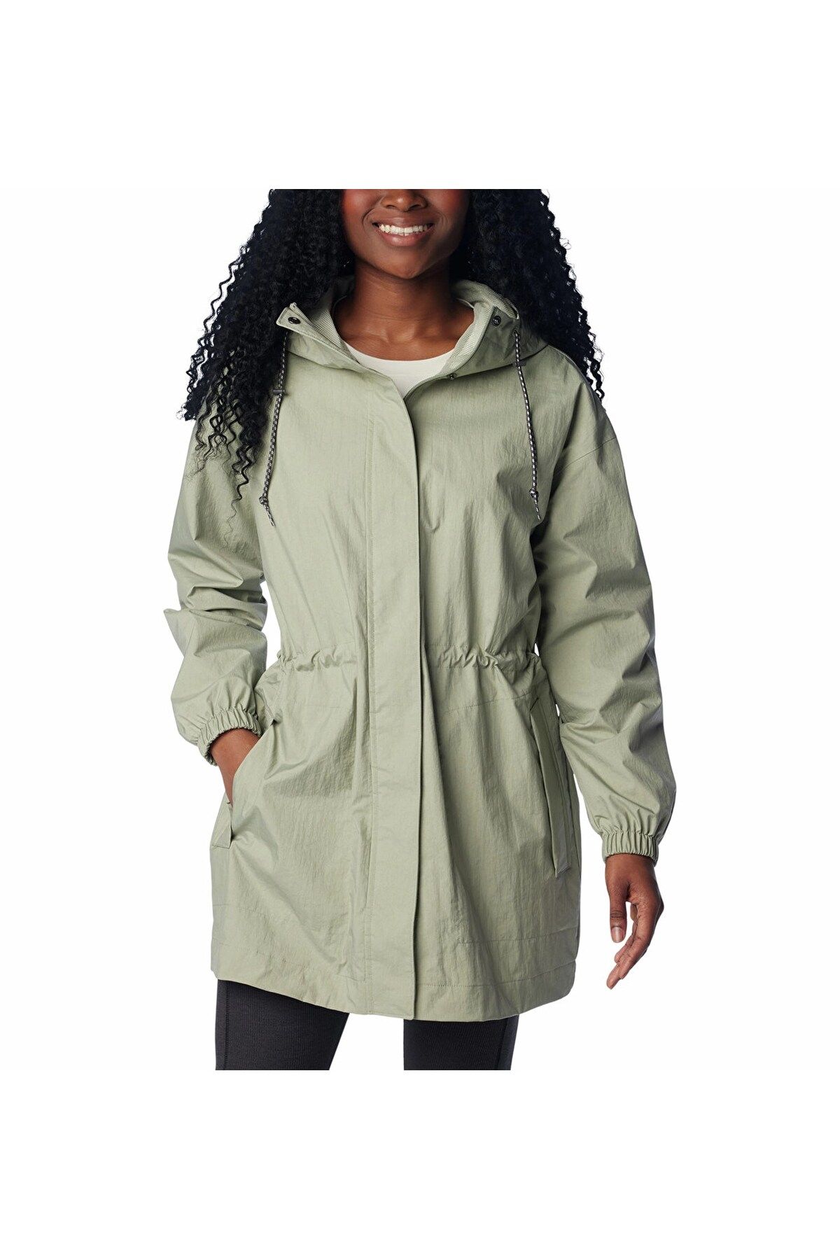 Columbia Columbıa Wl0355 Splash Sıde Jacket Kadın Yeşil Yağmurluk Wl0355-349