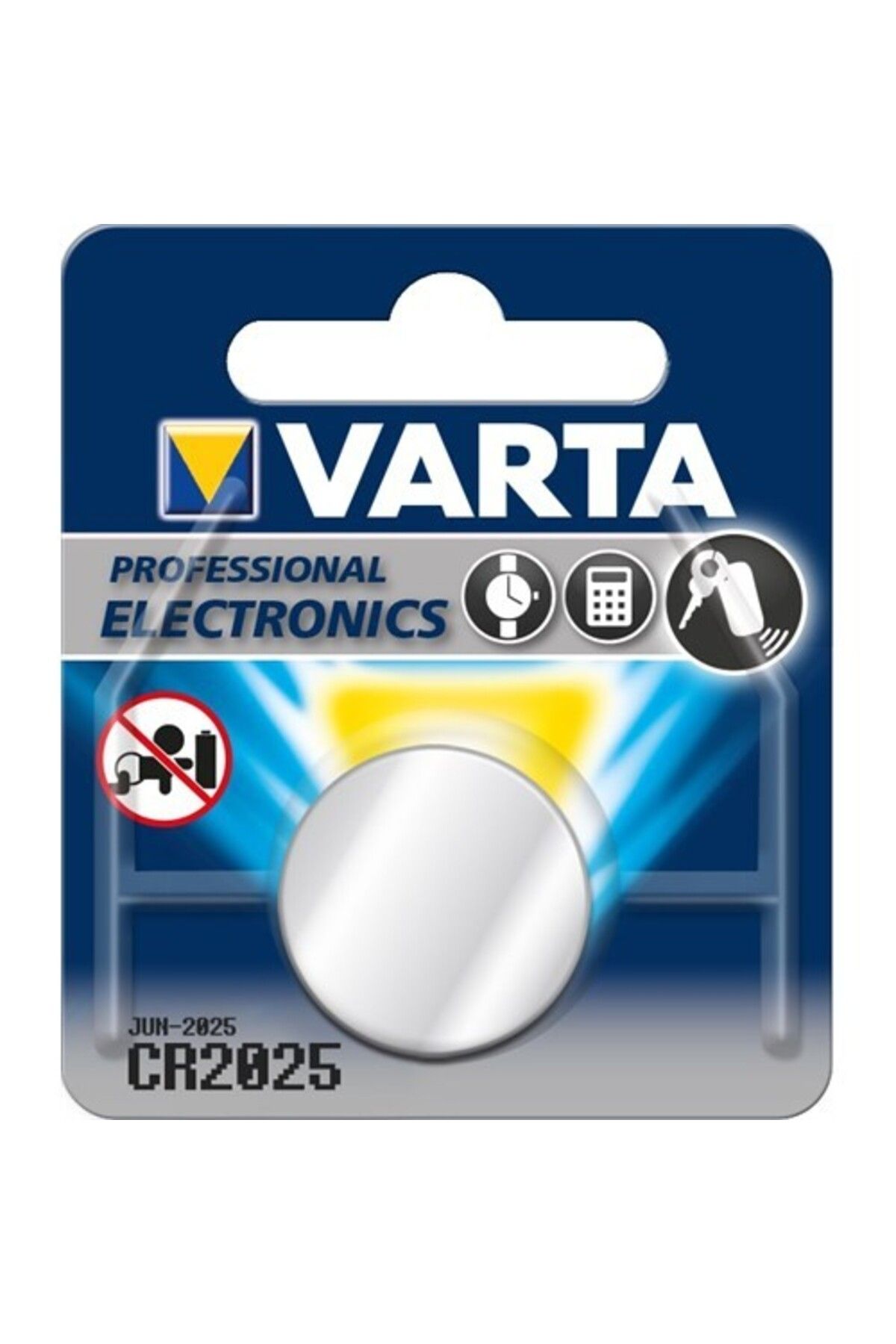 Varta Lithium 10 Adet Cr-2025 3v Lityum Pil